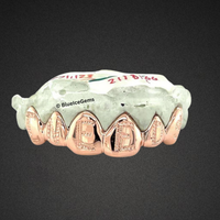 Rose Script Name Grillz