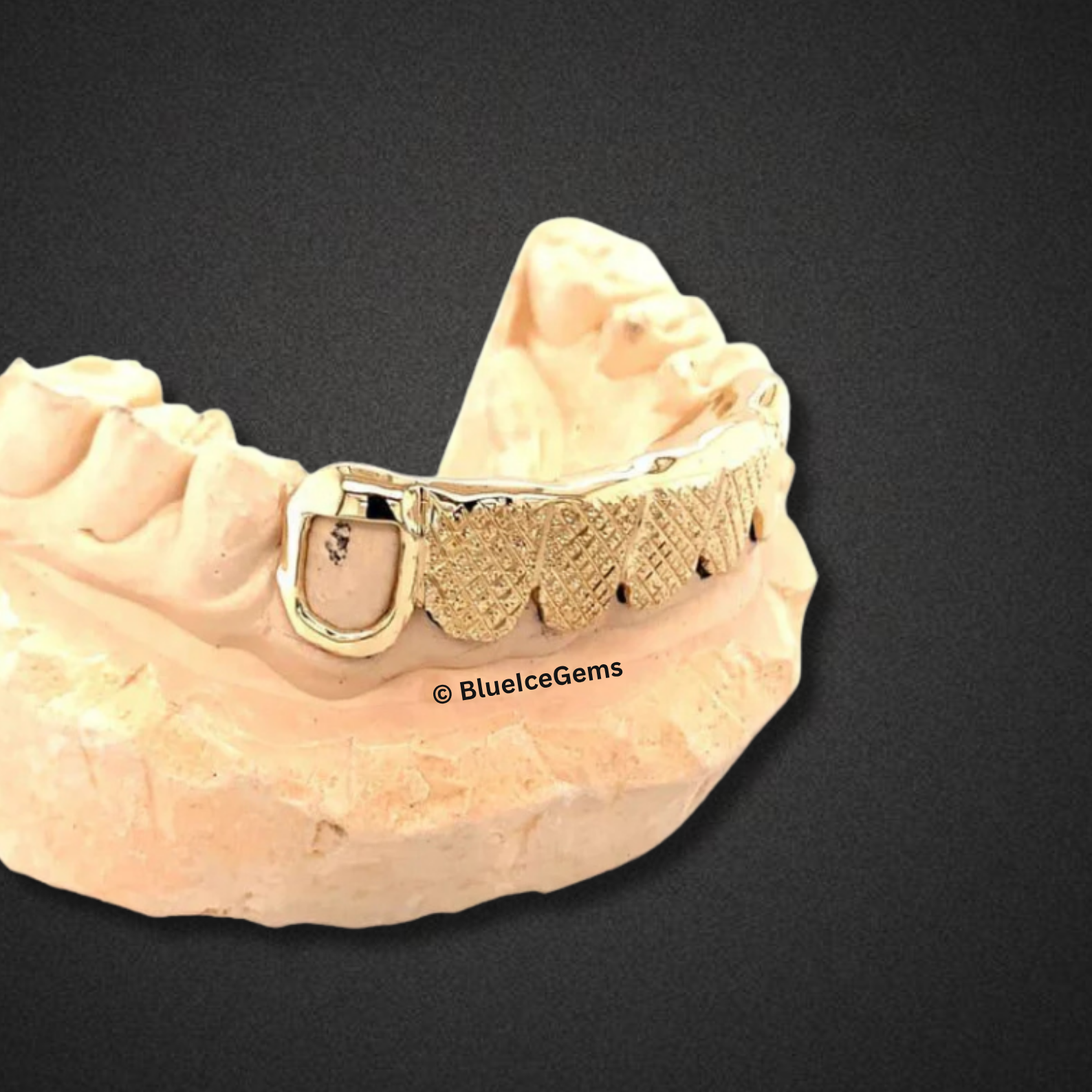 Crosshatch Frost Bottom Grillz