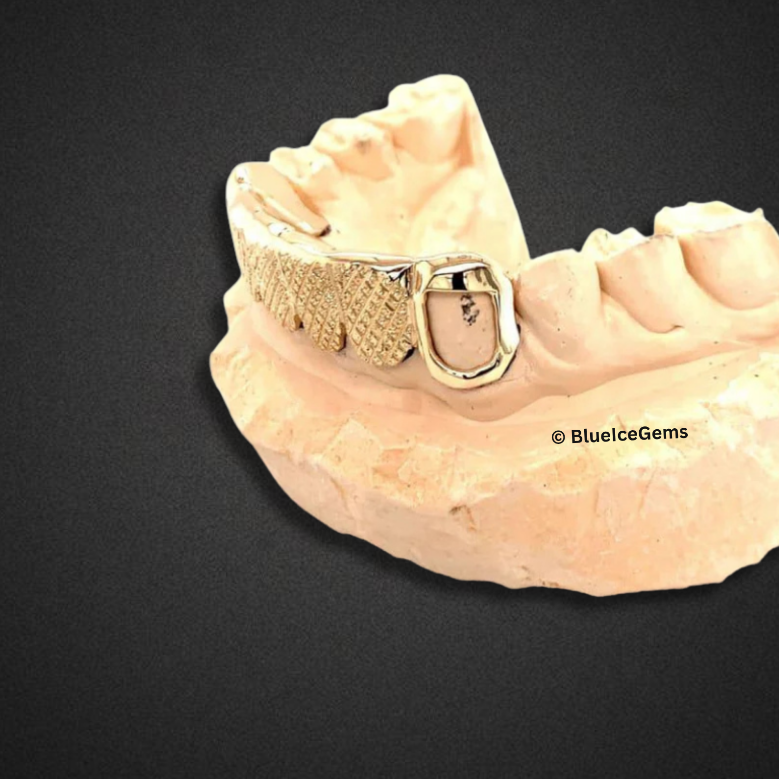 Crosshatch Frost Bottom Grillz