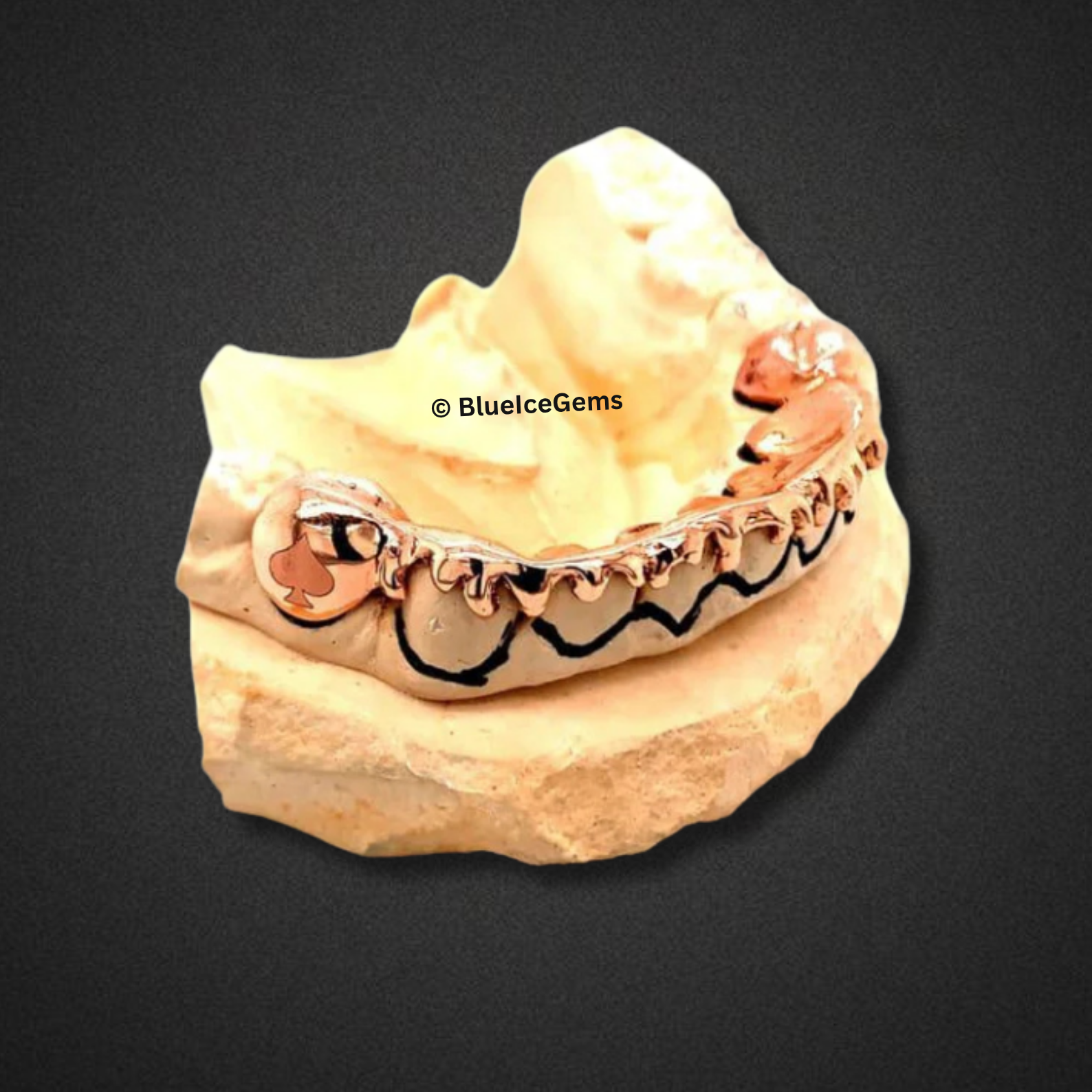 Dripline Rose Bar Grillz