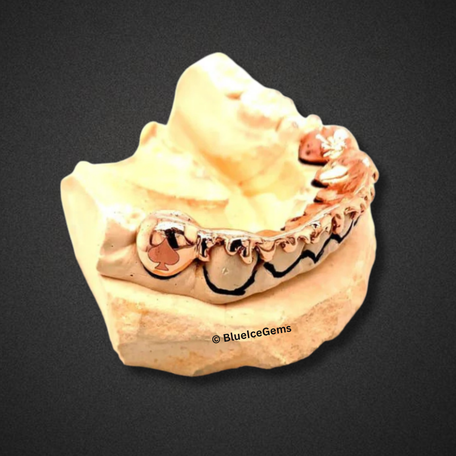 Dripline Rose Bar Grillz