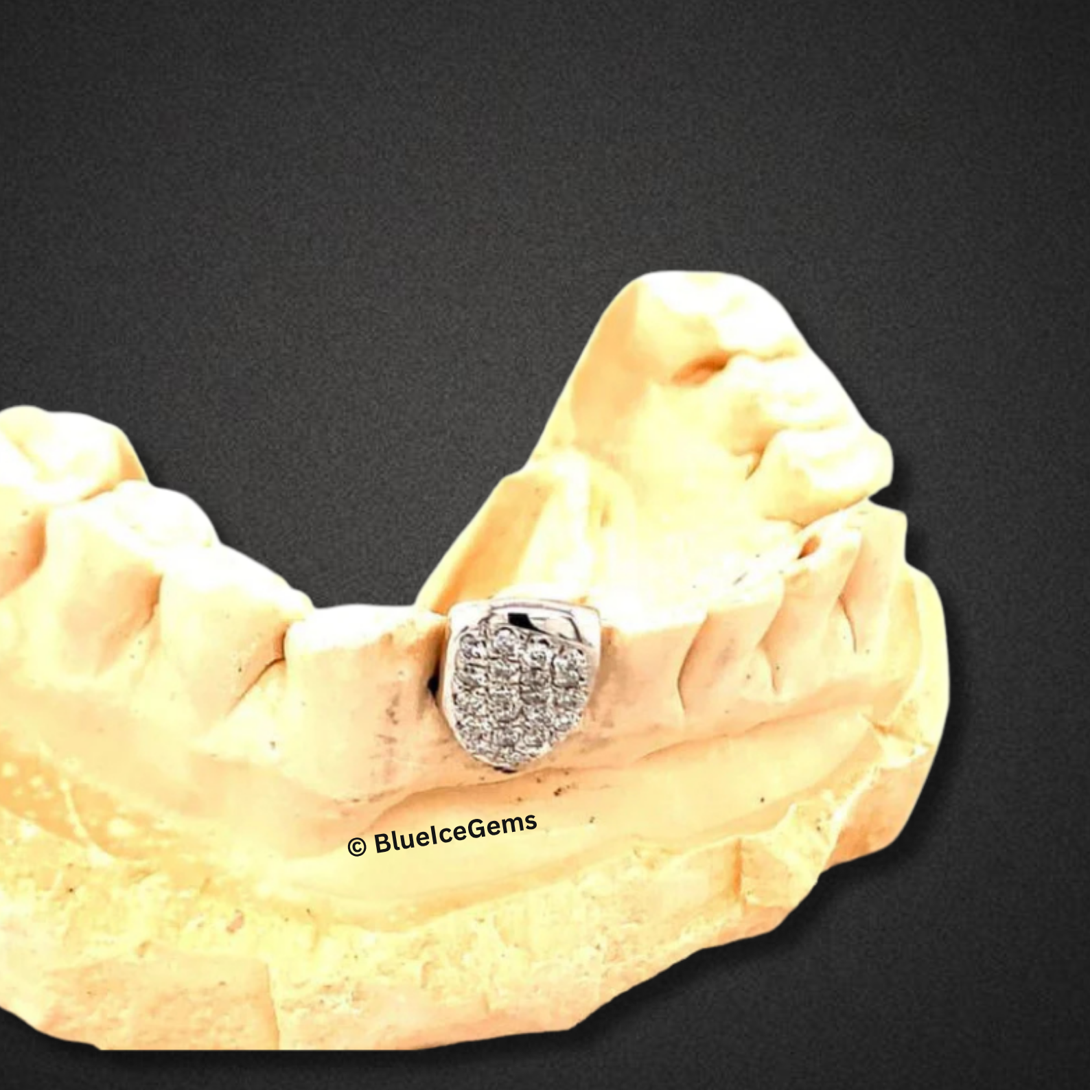 Ice Dot Single Cap Grillz