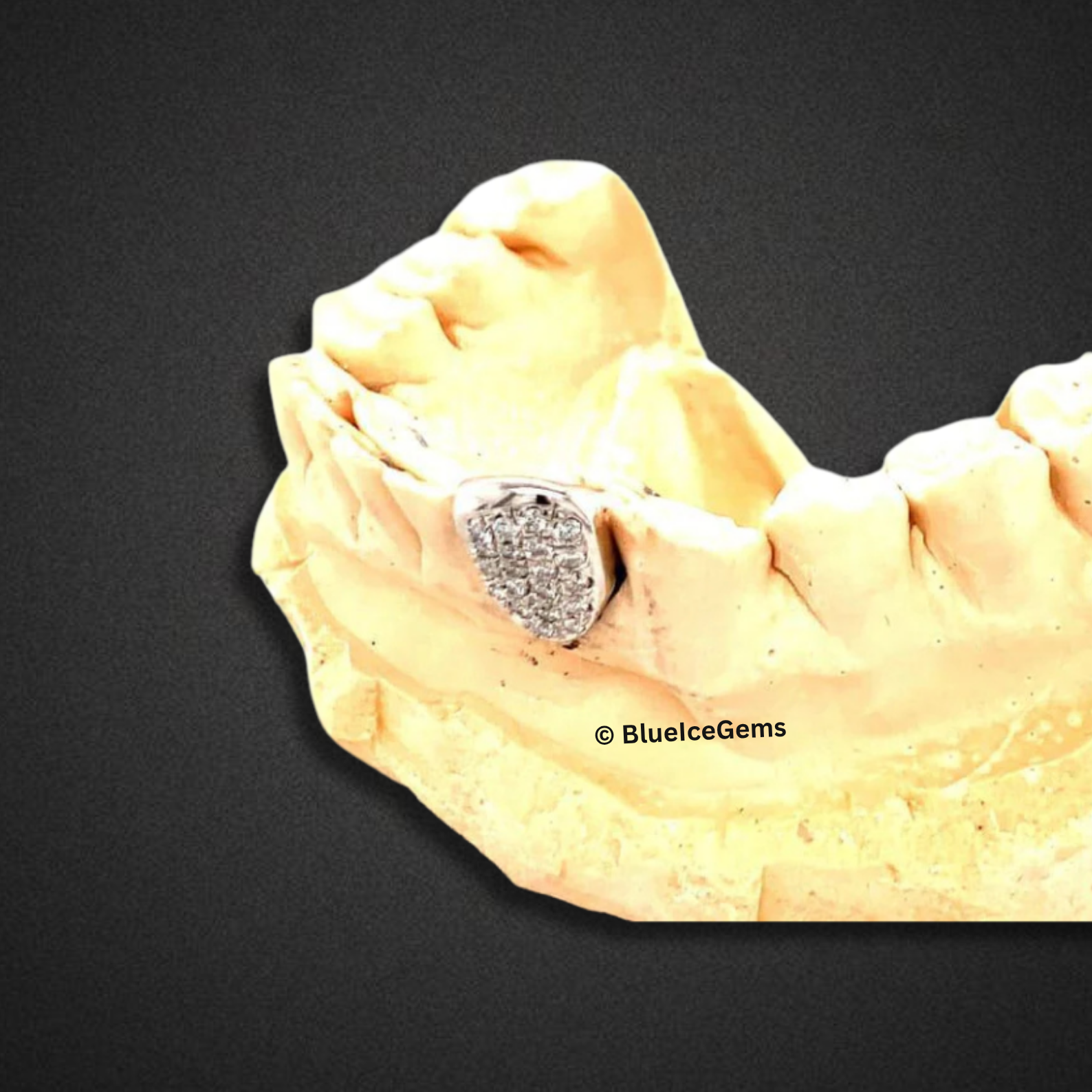 Ice Dot Single Cap Grillz