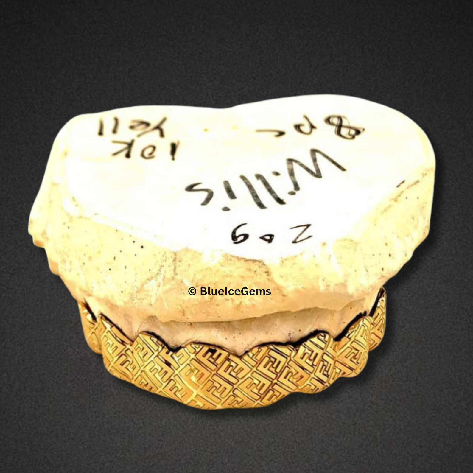 Meander Maze Engraved Grillz