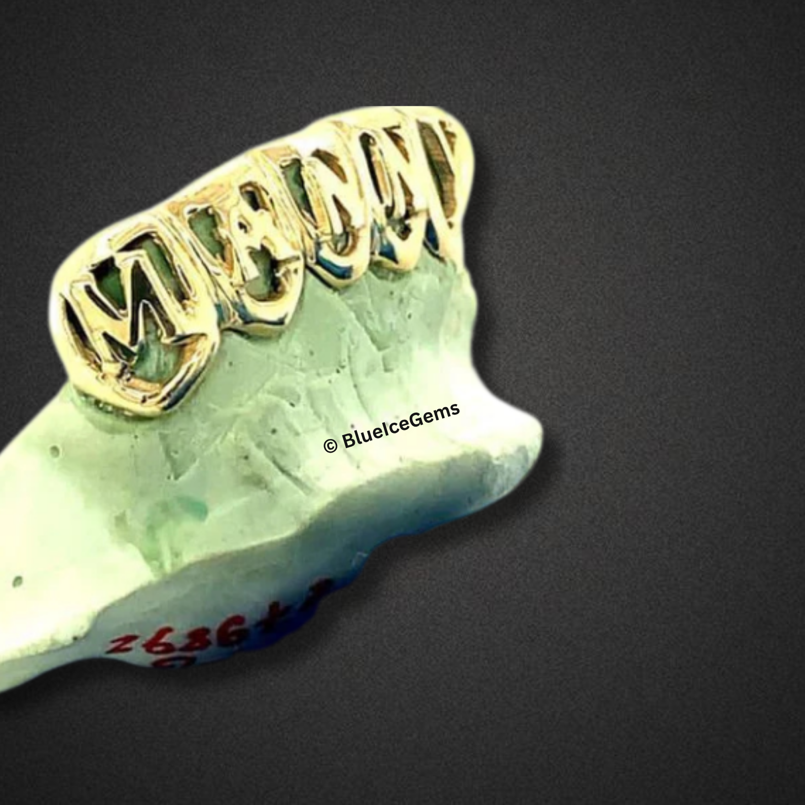 Custom Name Old English Grillz