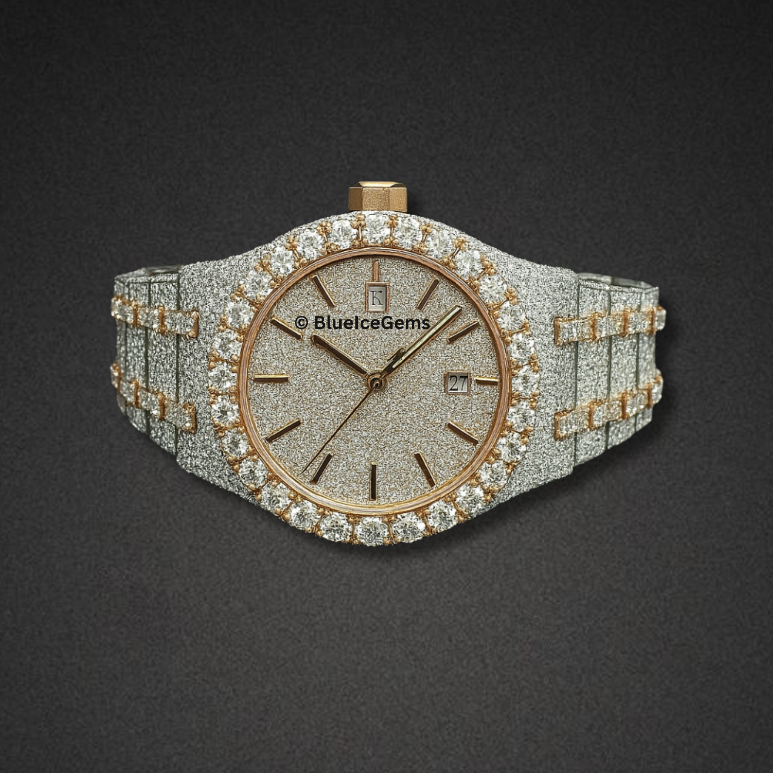 The "Monarch's Radiance" Diamond Watch