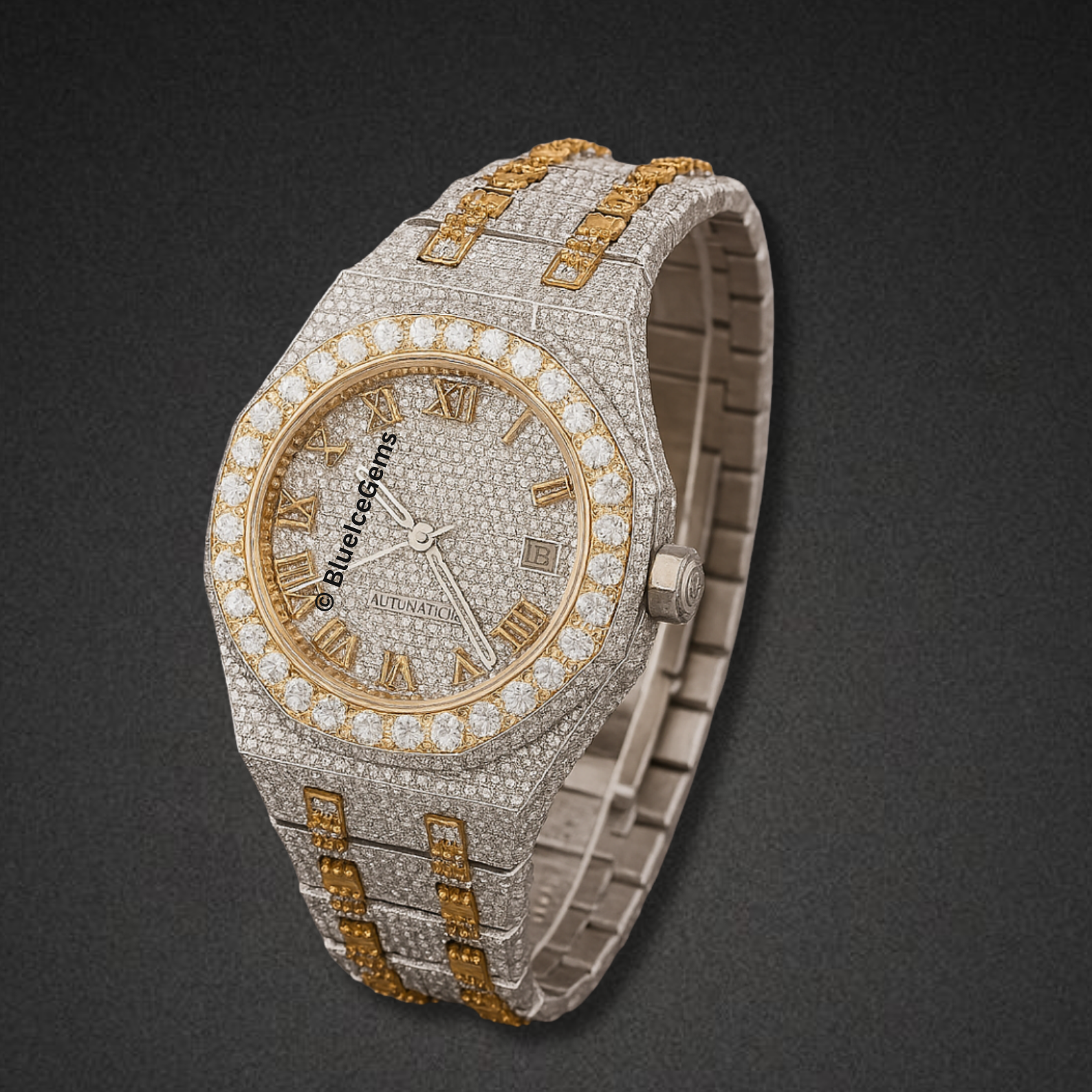 The "Monarch's Radiance" Diamond Watch