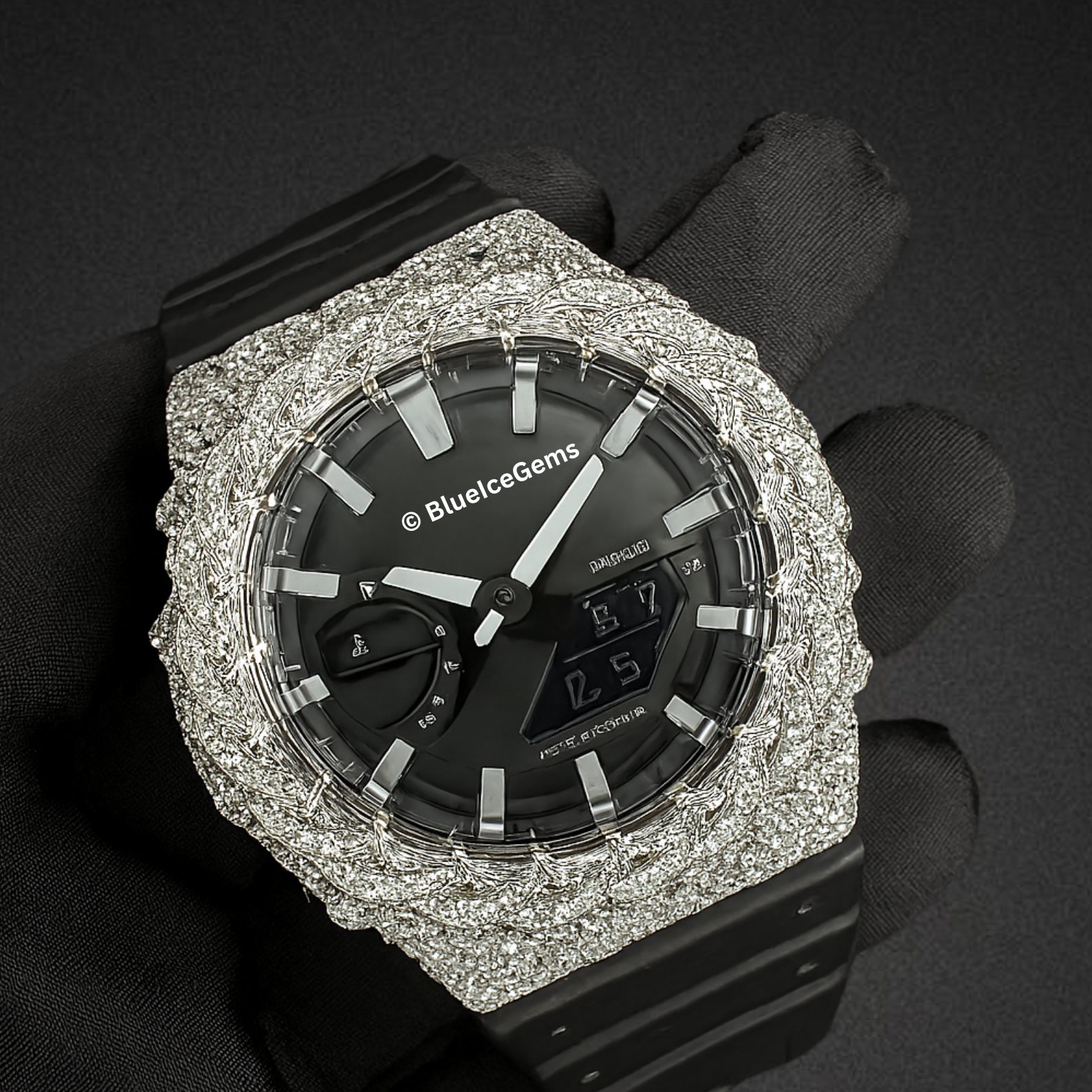 The "Icy Terrain" Diamond Watch