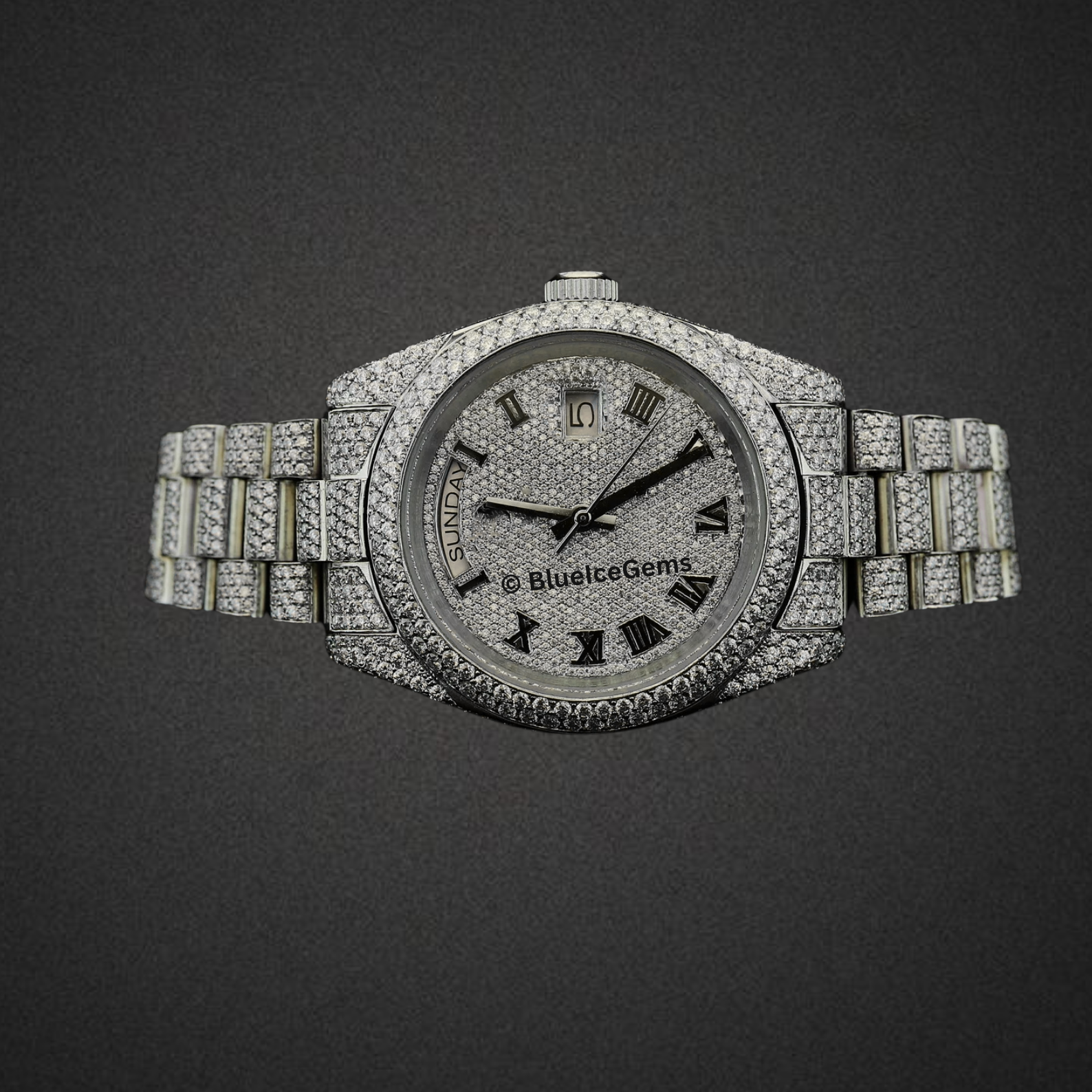 The "Monarch's Radiance" Diamond Watch