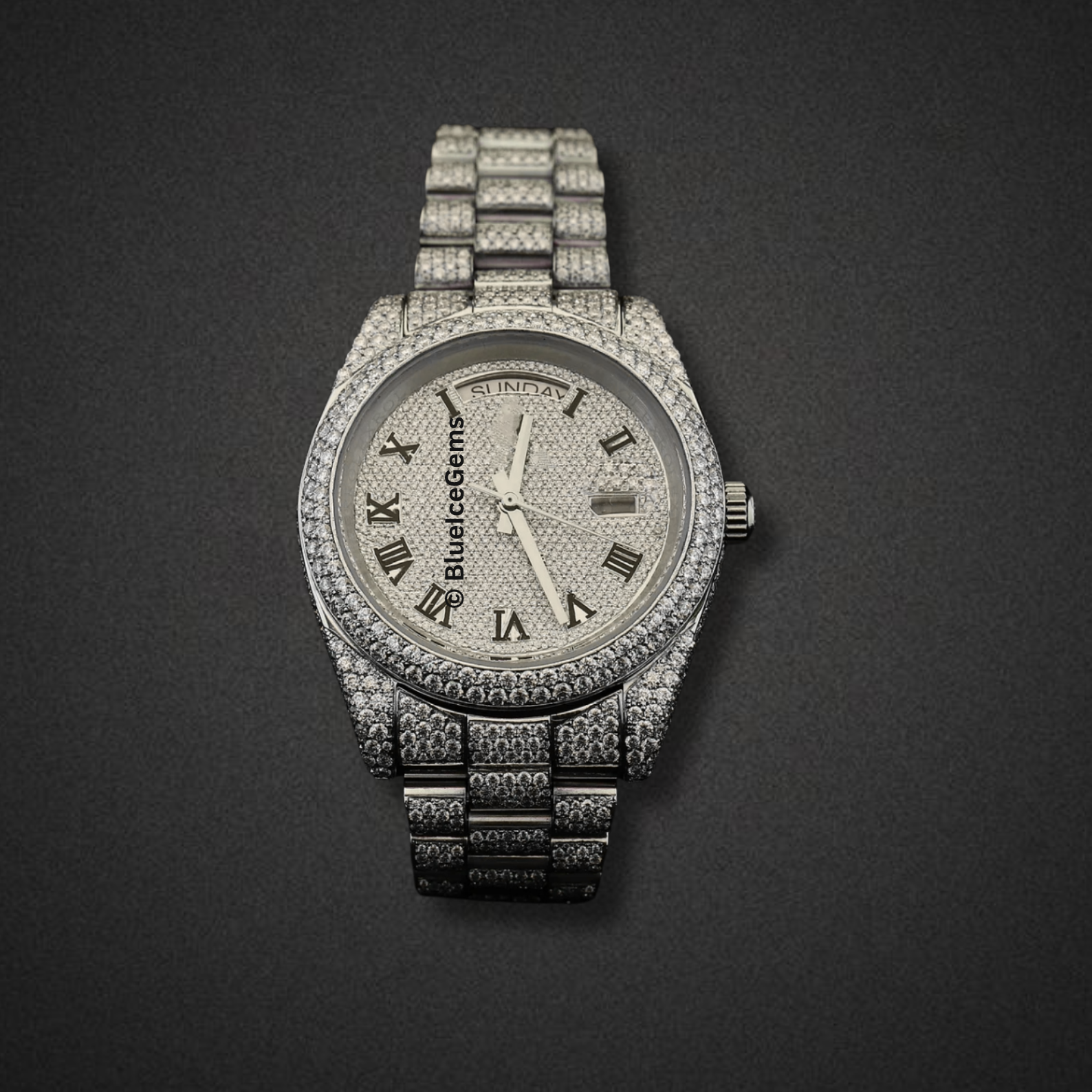 The "Monarch's Radiance" Diamond Watch