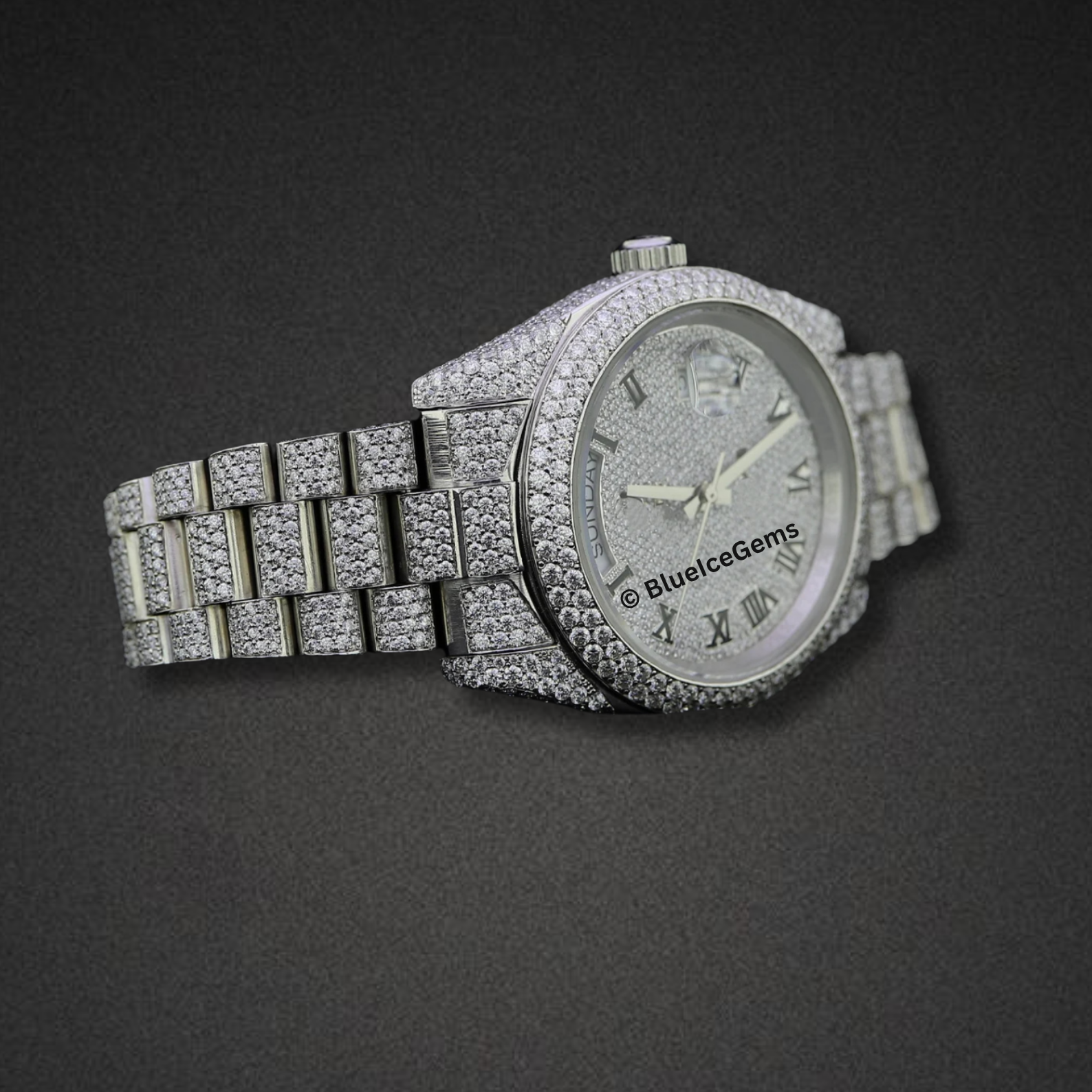 The "Monarch's Radiance" Diamond Watch
