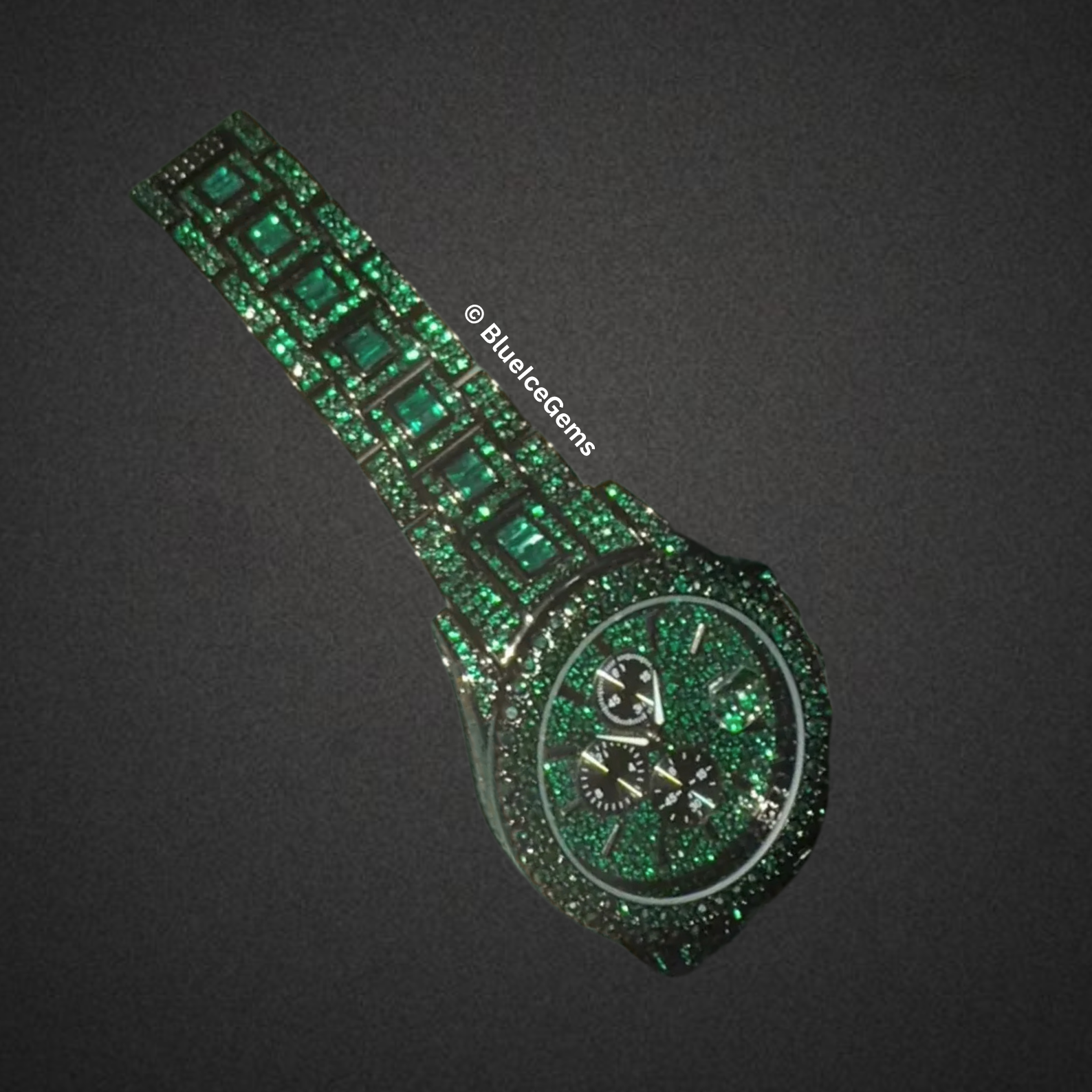 The "Emerald Envy" Diamond Watch