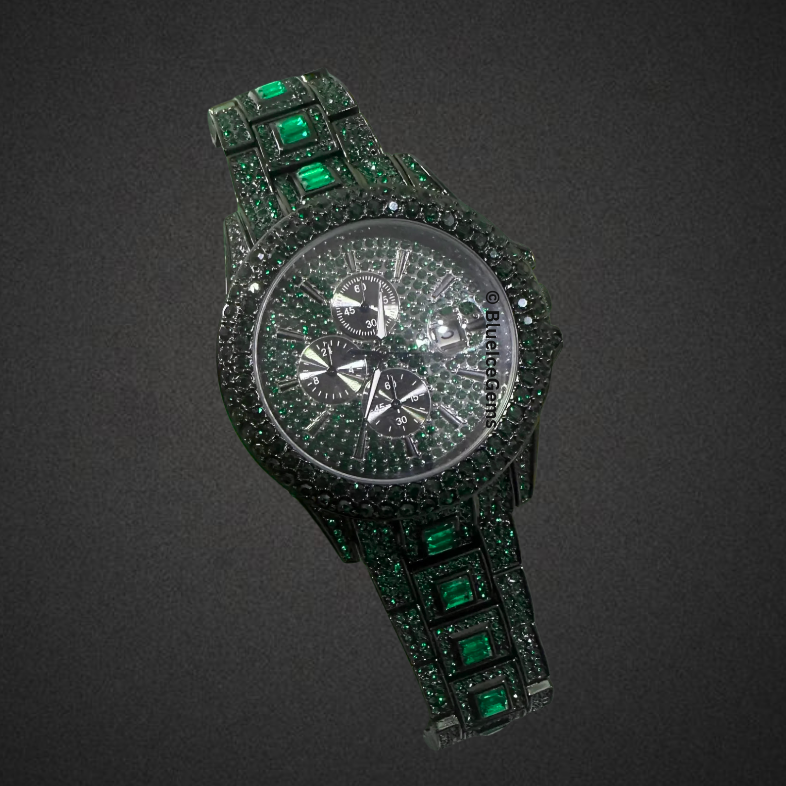 The "Emerald Envy" Diamond Watch