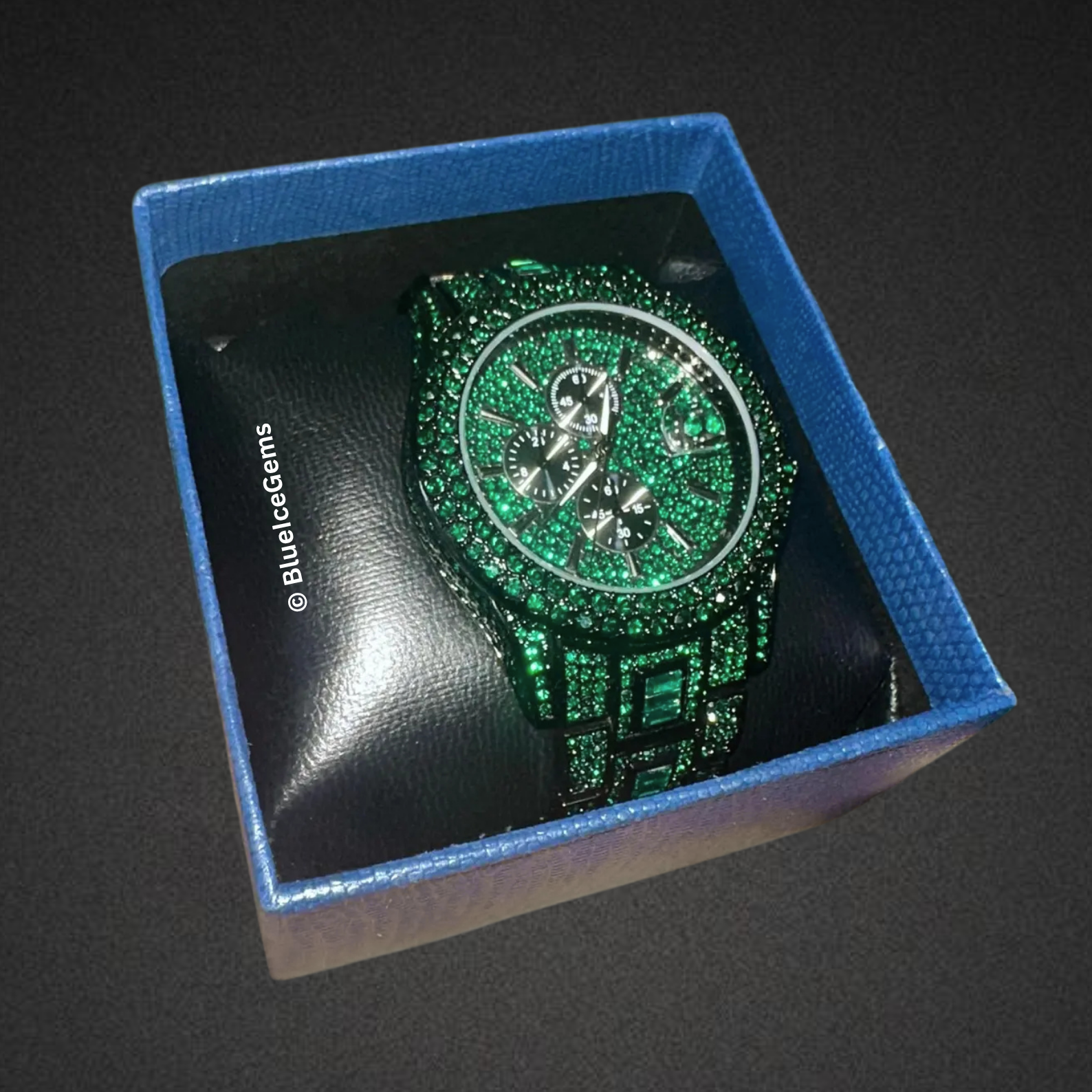 The "Emerald Envy" Diamond Watch