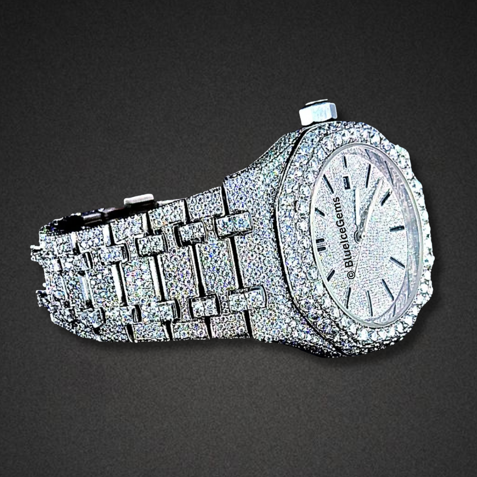 The "Unapologetic Drip" Diamond Watch