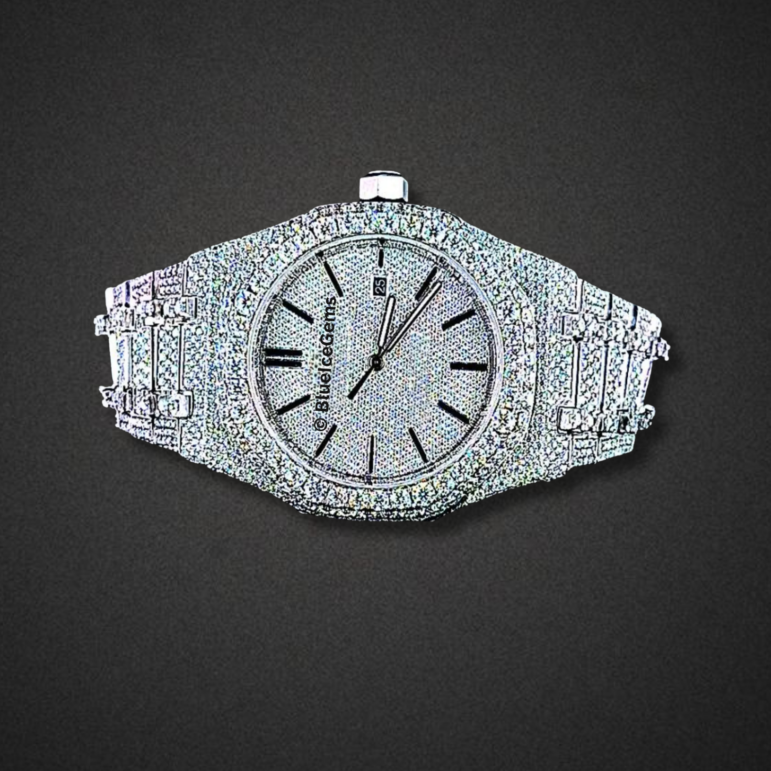 The "Unapologetic Drip" Diamond Watch
