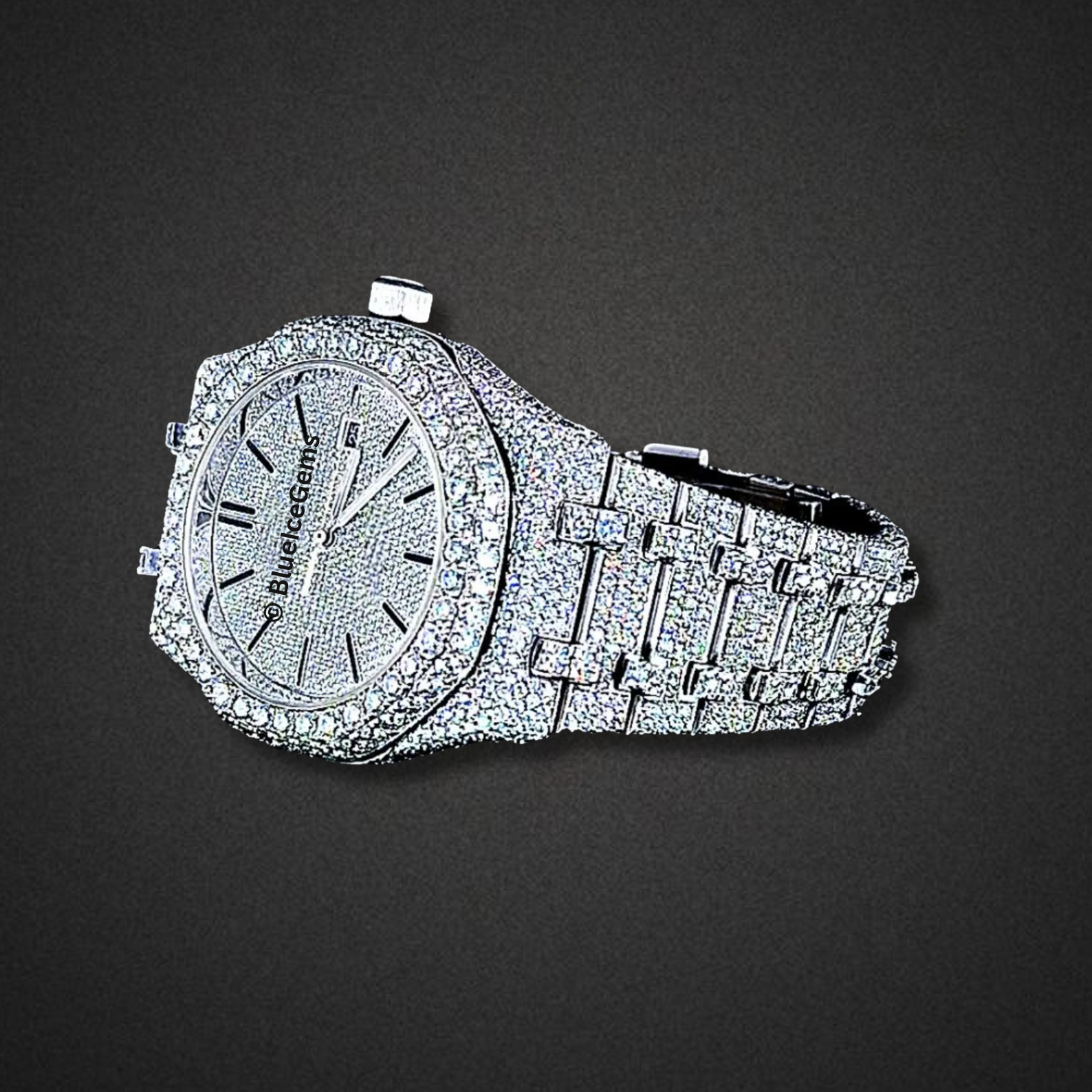 The "Unapologetic Drip" Diamond Watch