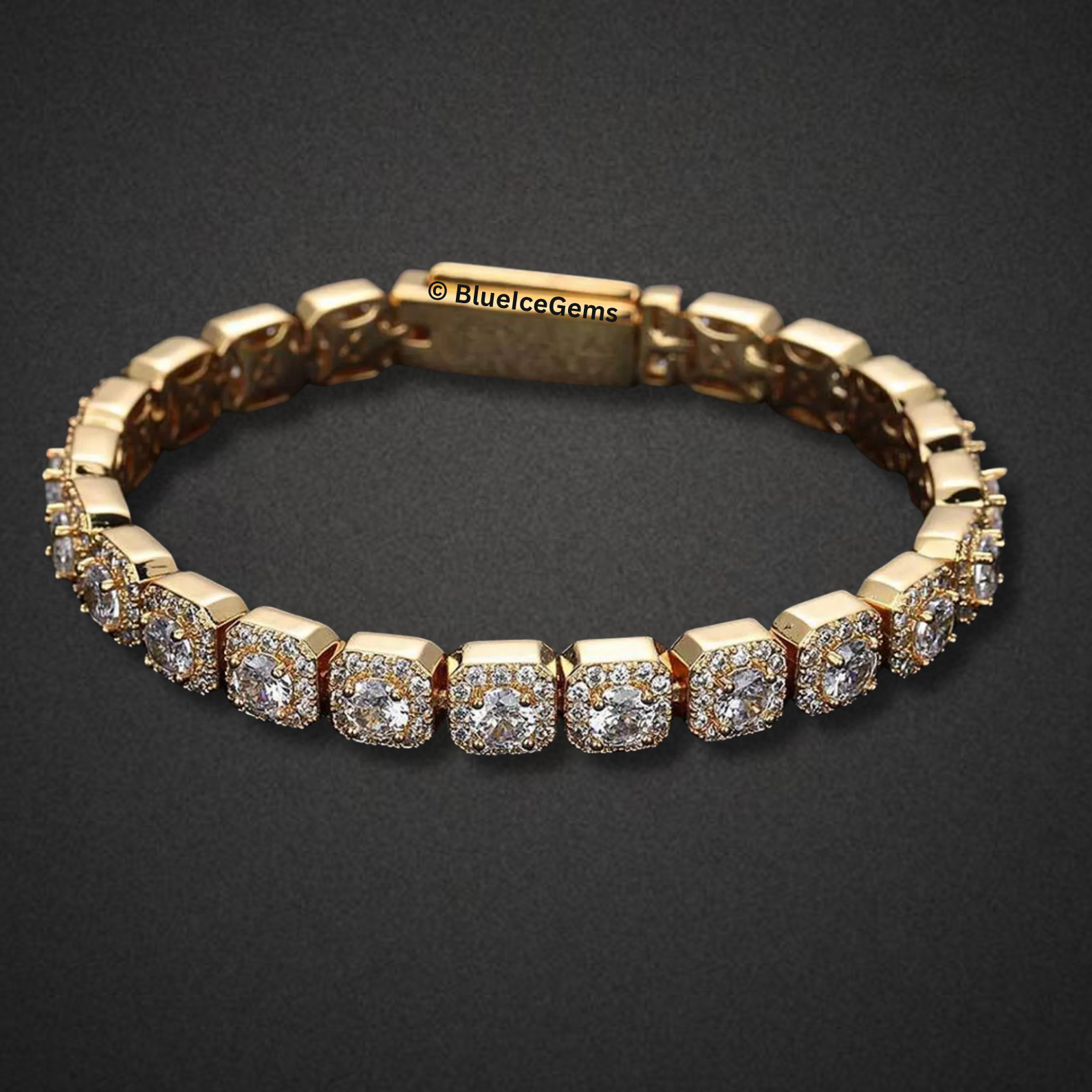 Brilliant-Cut Diamond Tennis Bracelet