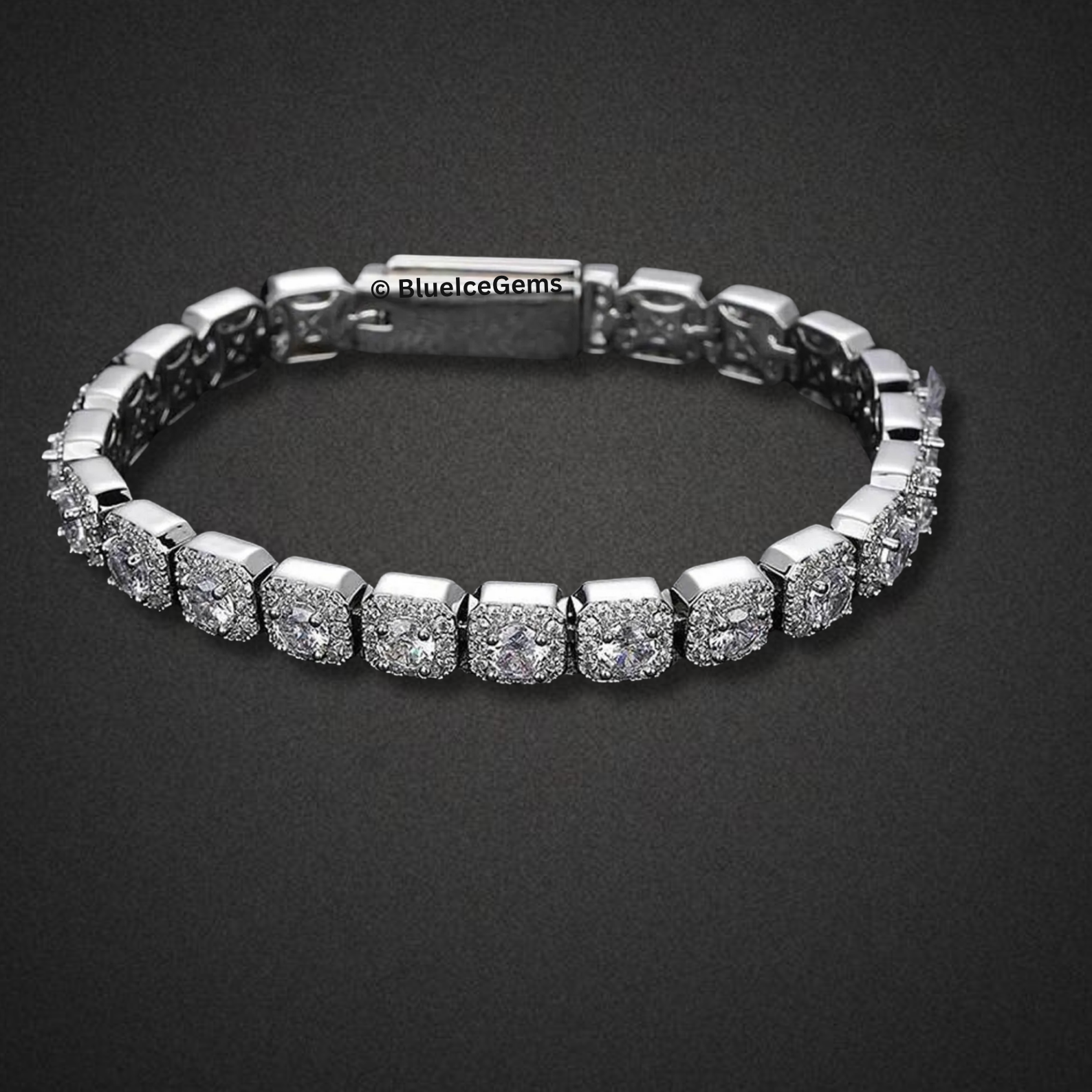Brilliant-Cut Diamond Tennis Bracelet