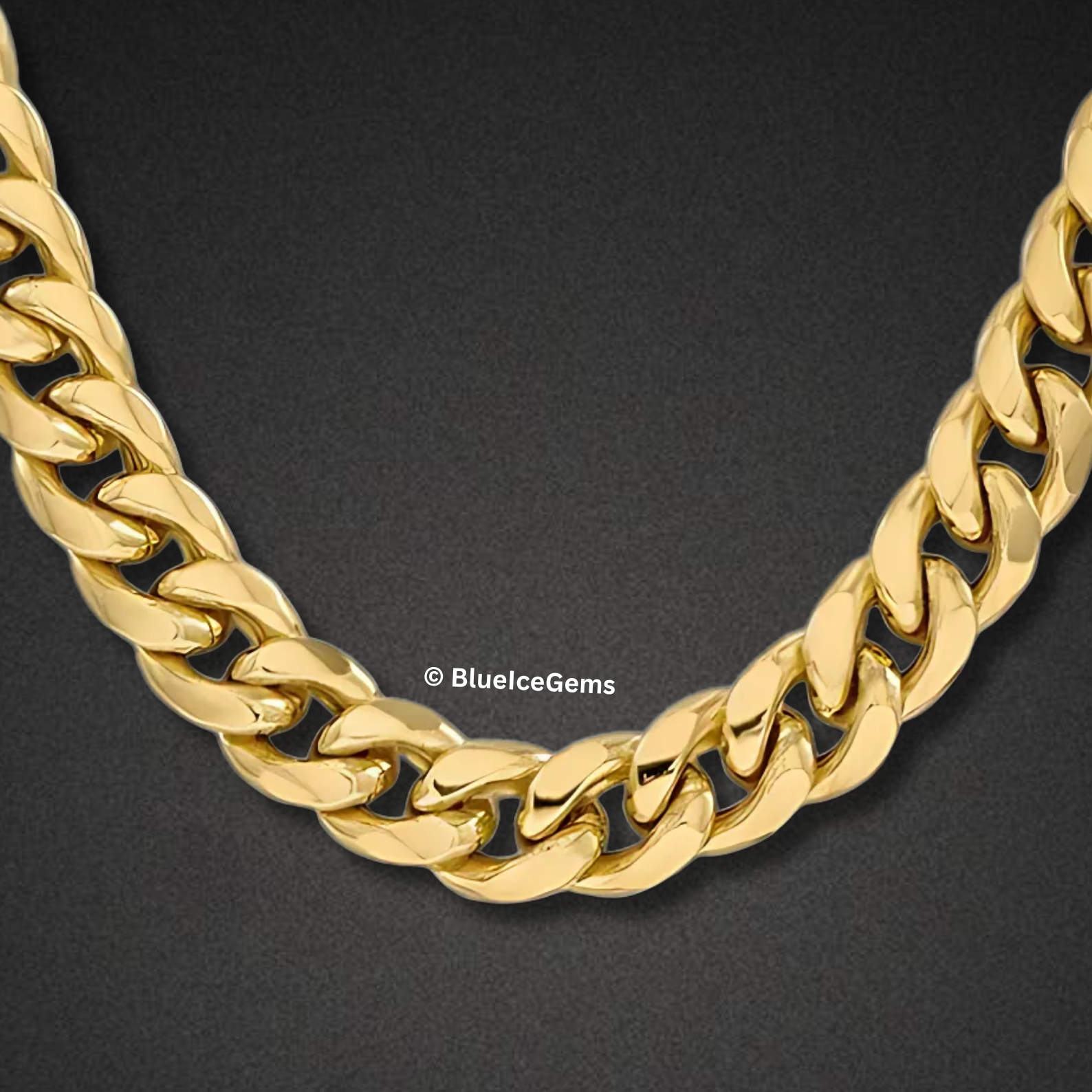 The "Heavyweight Luxe" Polished Cuban Chain