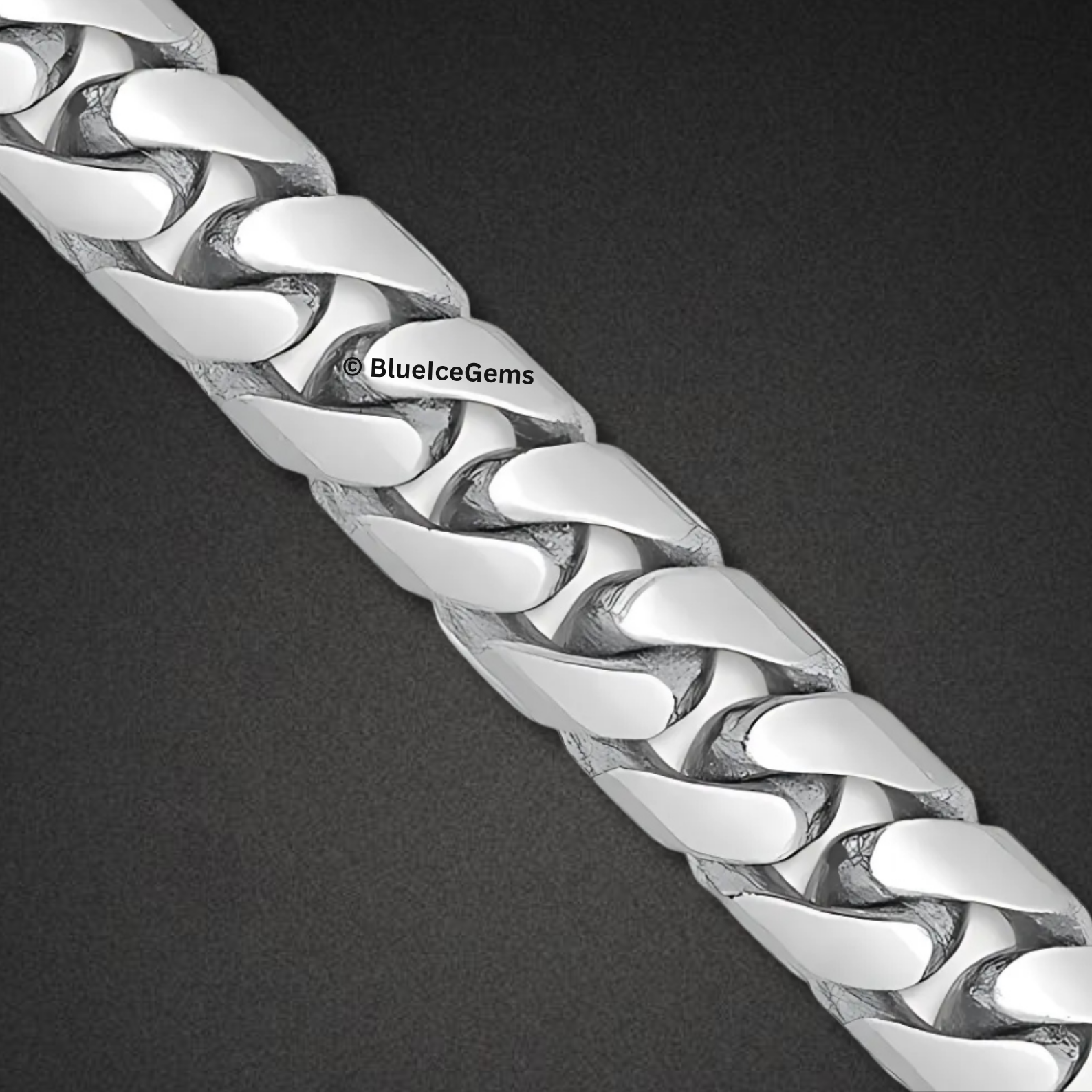 The "Sleek Serpent" Herringbone Chain
