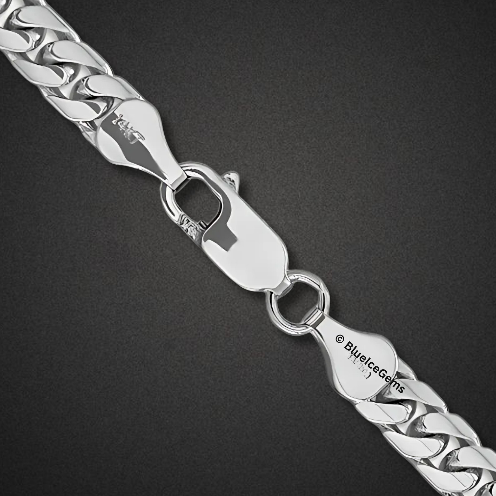 The "Sleek Serpent" Herringbone Chain