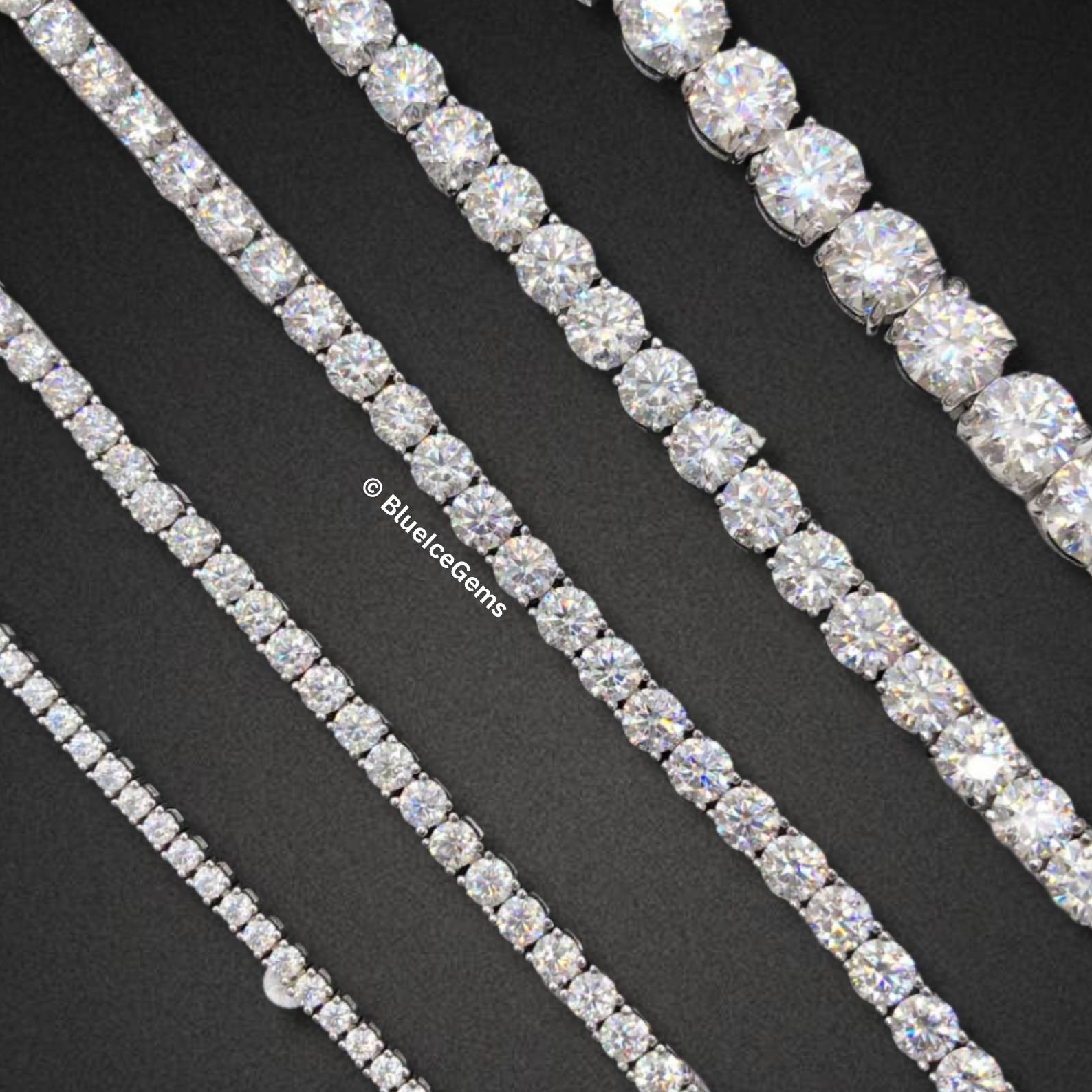 The "Unbroken Fire" Diamond Tennis Chain