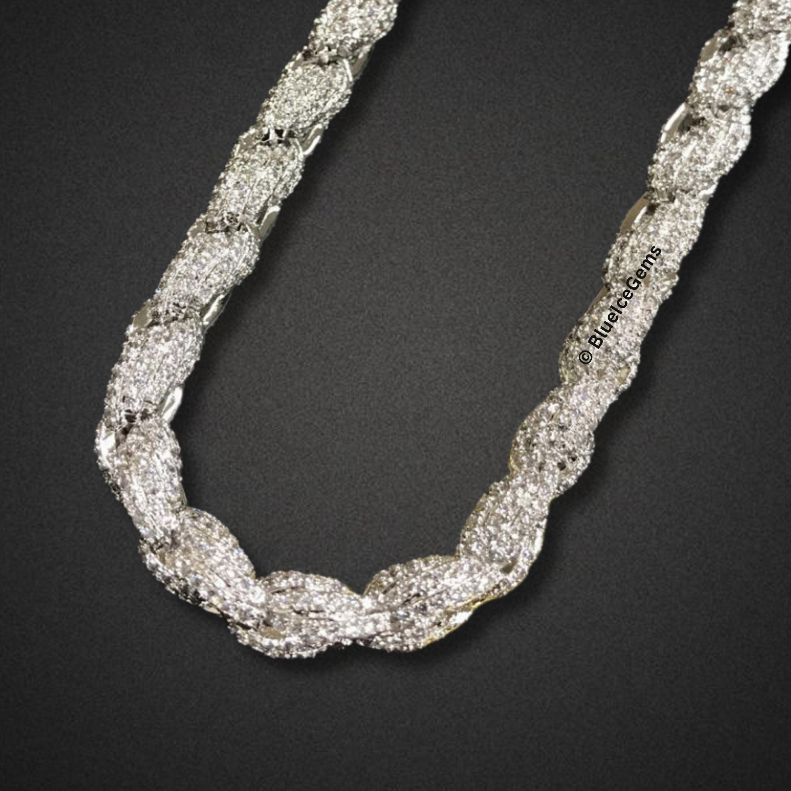 The "Unrivaled Sparkle" Diamond Rope Chain
