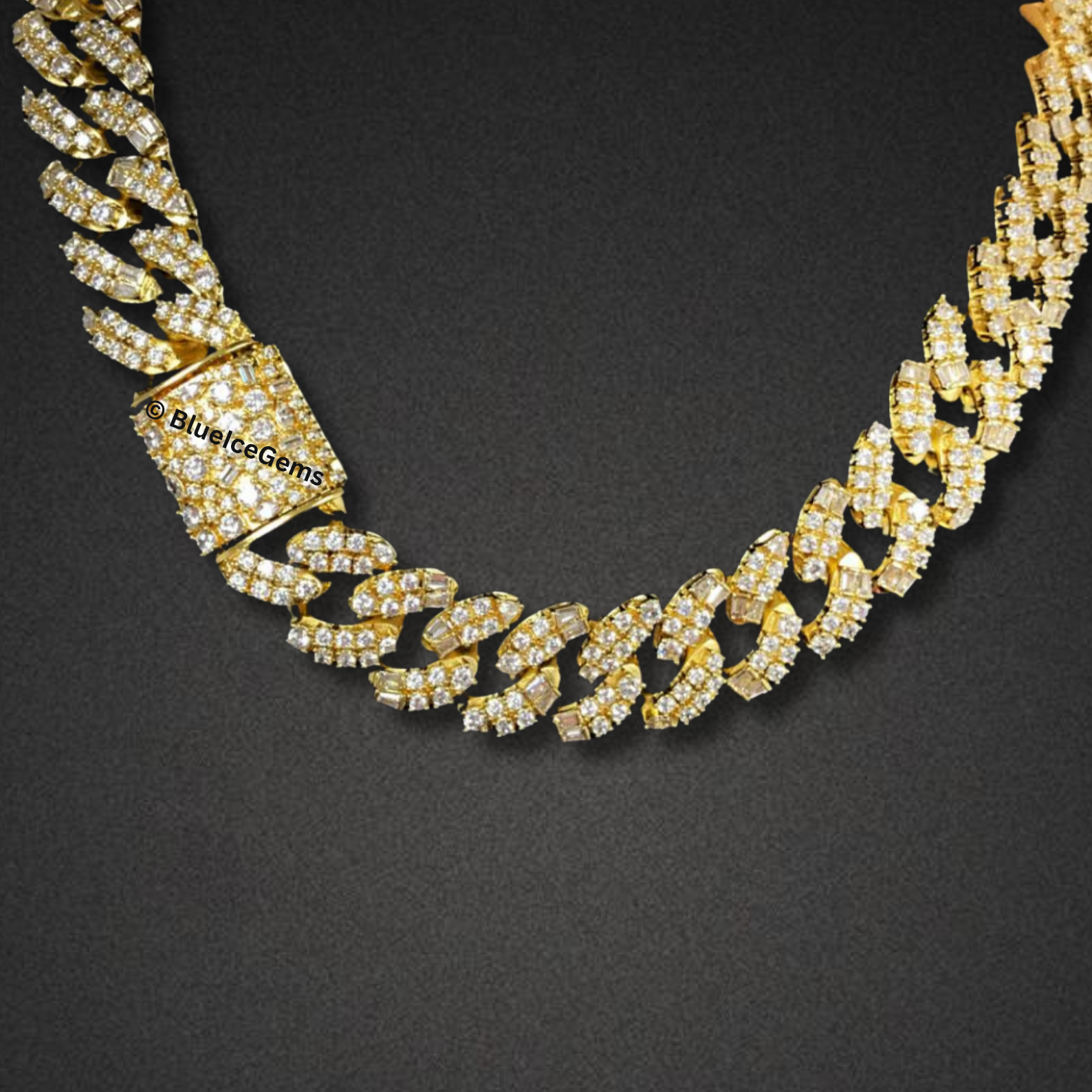 The "Multi-Cut Masterpiece" Diamond Cuban Chain