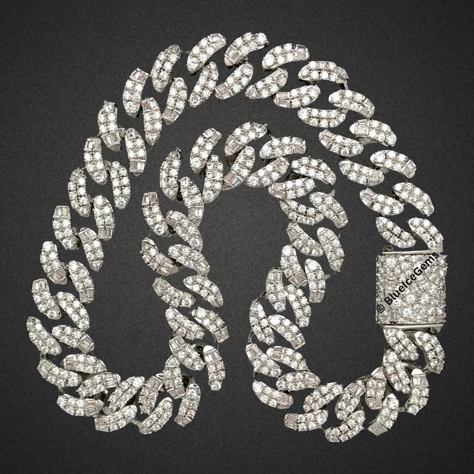 The "Multi-Cut Masterpiece" Diamond Cuban Chain