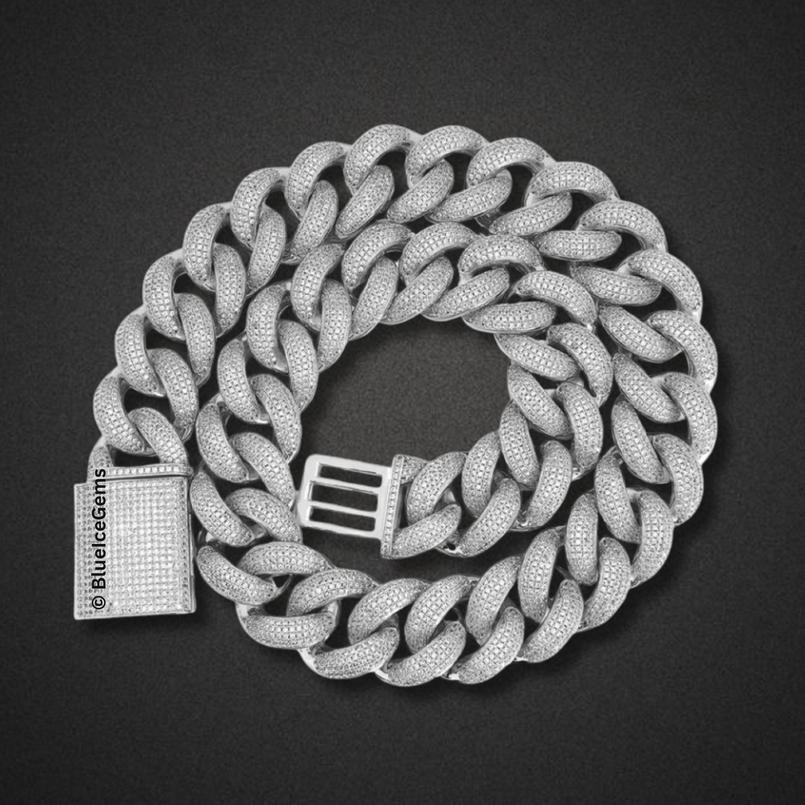 The "Unapologetic Drip" Diamond Cuban Chain