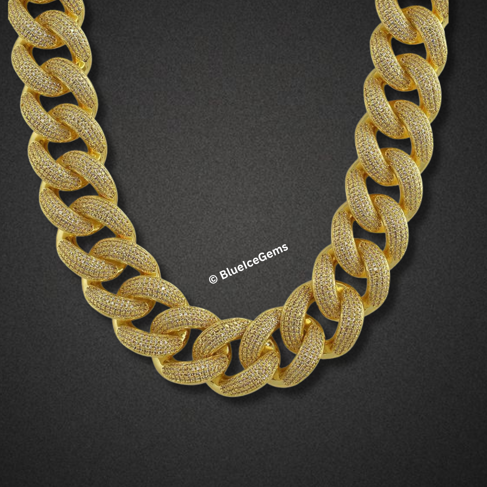 The "Unapologetic Drip" Diamond Cuban Chain