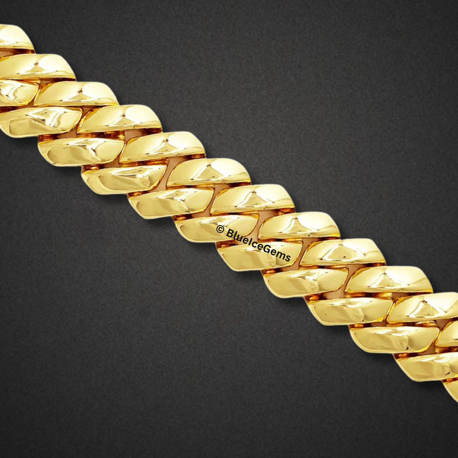 The "Serpentine Luxe" Gold Chain