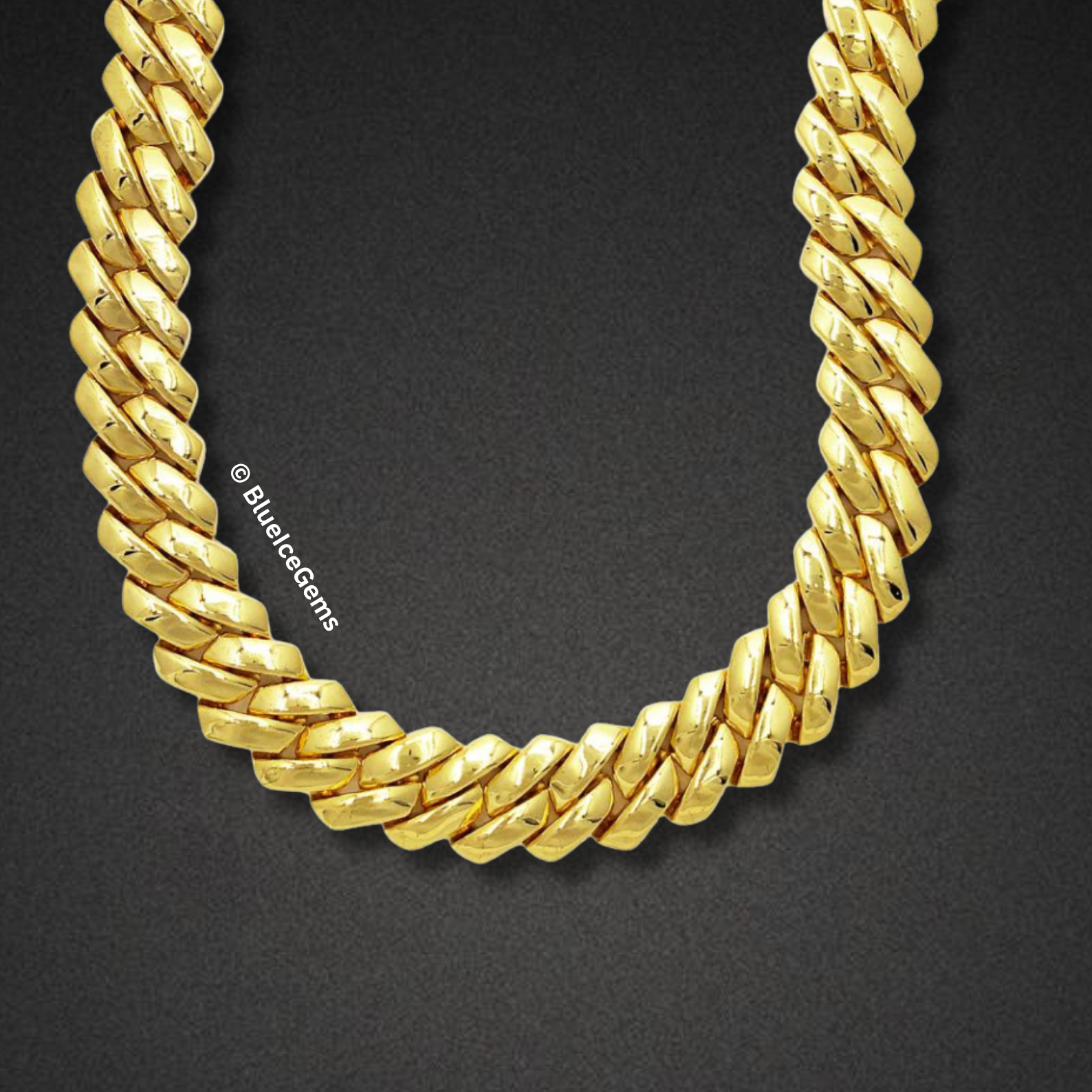 The "Serpentine Luxe" Gold Chain