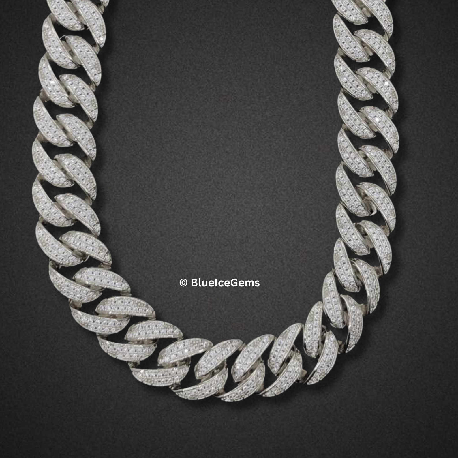 The "Unrivaled Ice" Diamond Cuban Chain