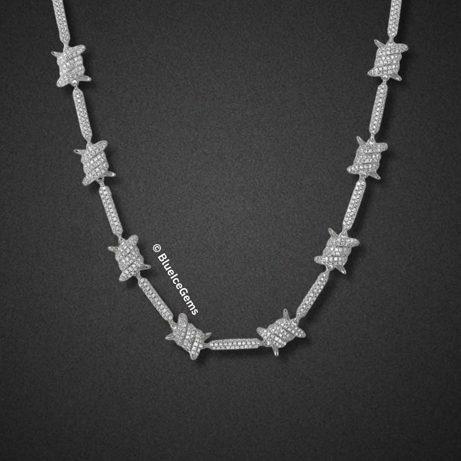 The "Barbed Wire" Diamond Chain