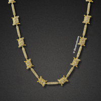 The "Barbed Wire" Diamond Chain