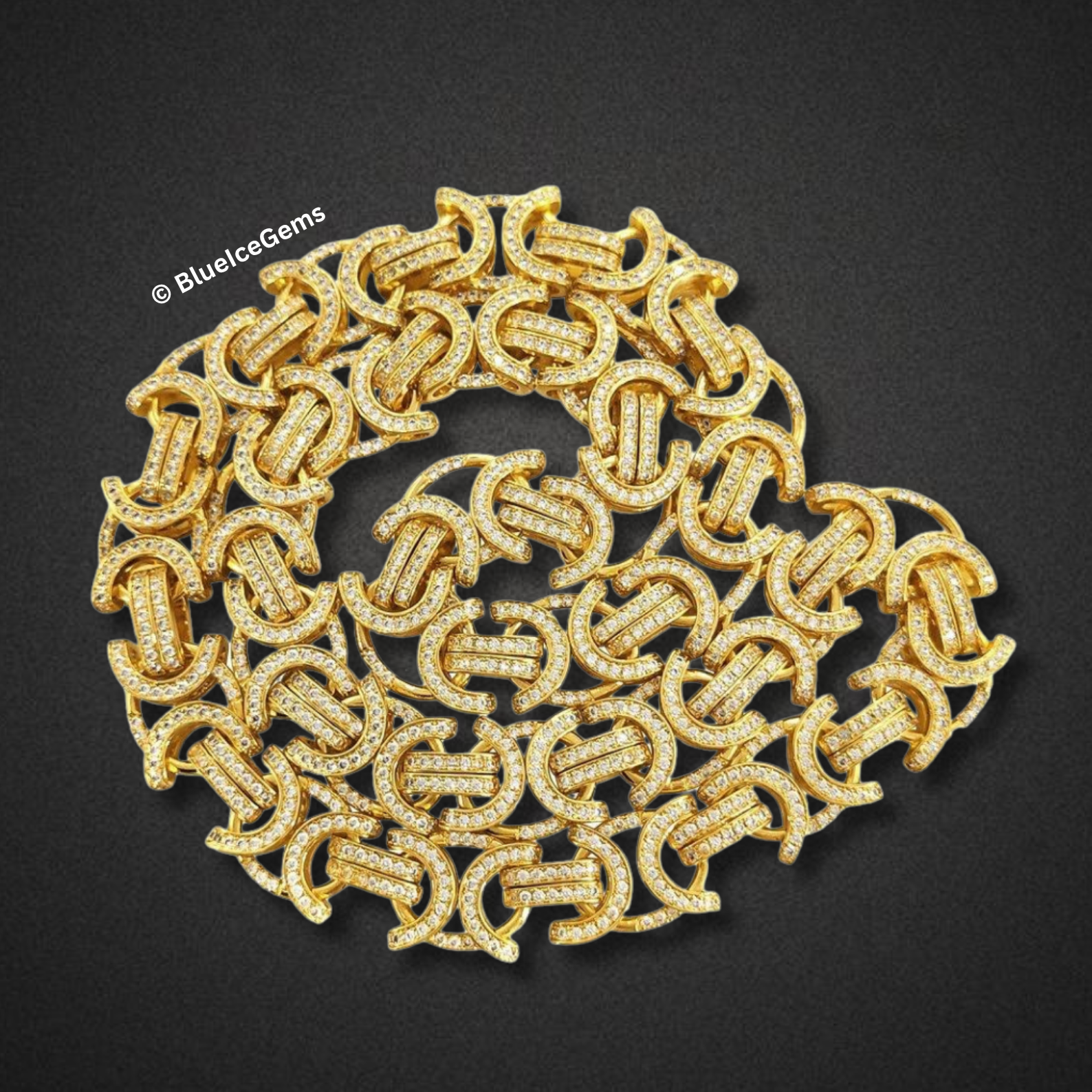 The "Byzantine King" Diamond Chain