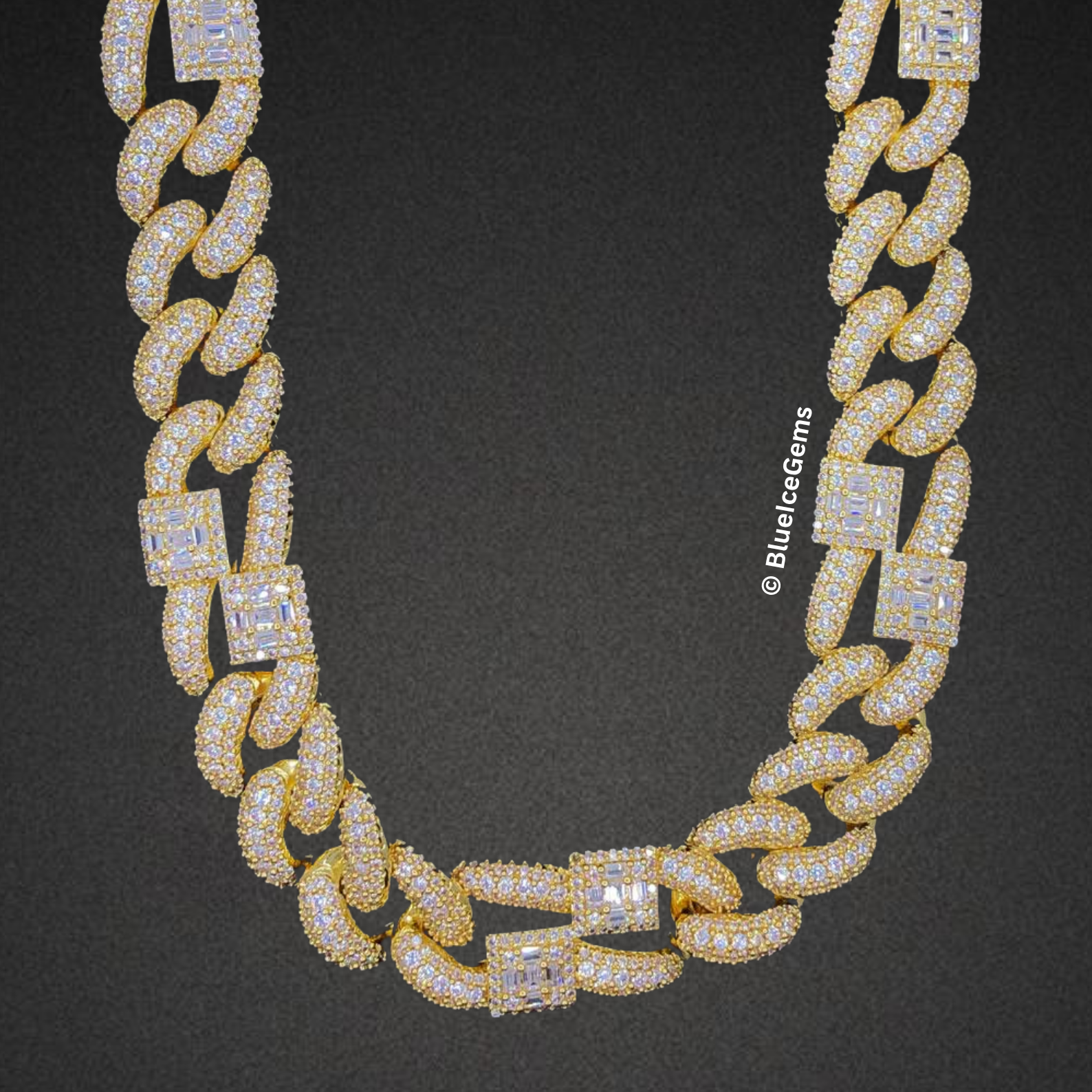 The "Unrivaled Grandeur" Diamond Cuban Chain