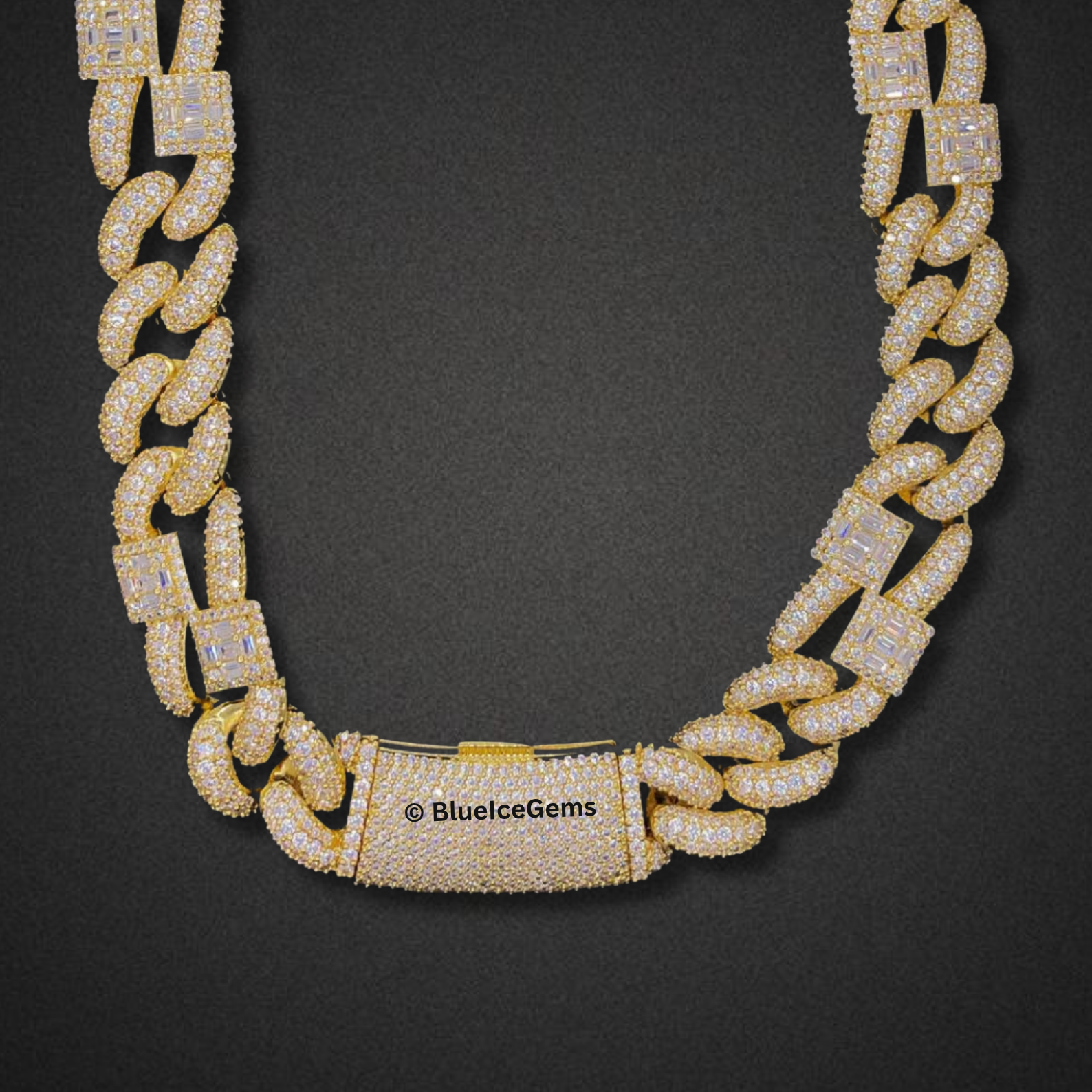 The "Unrivaled Grandeur" Diamond Cuban Chain