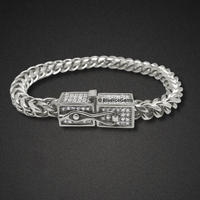 The "Iced Out Lock" Cuban Chain