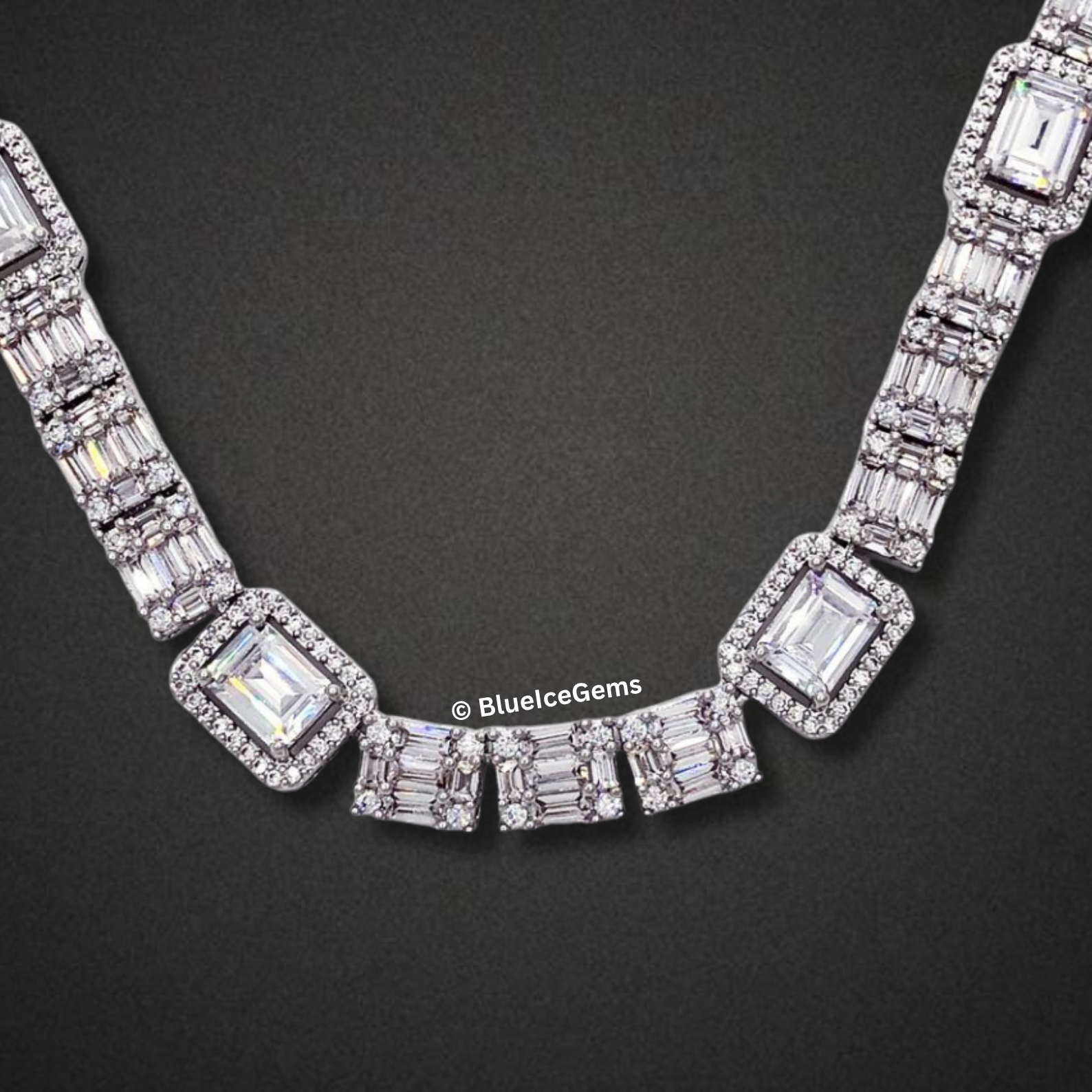 The "Grandeur Glow" Diamond Tennis Chain