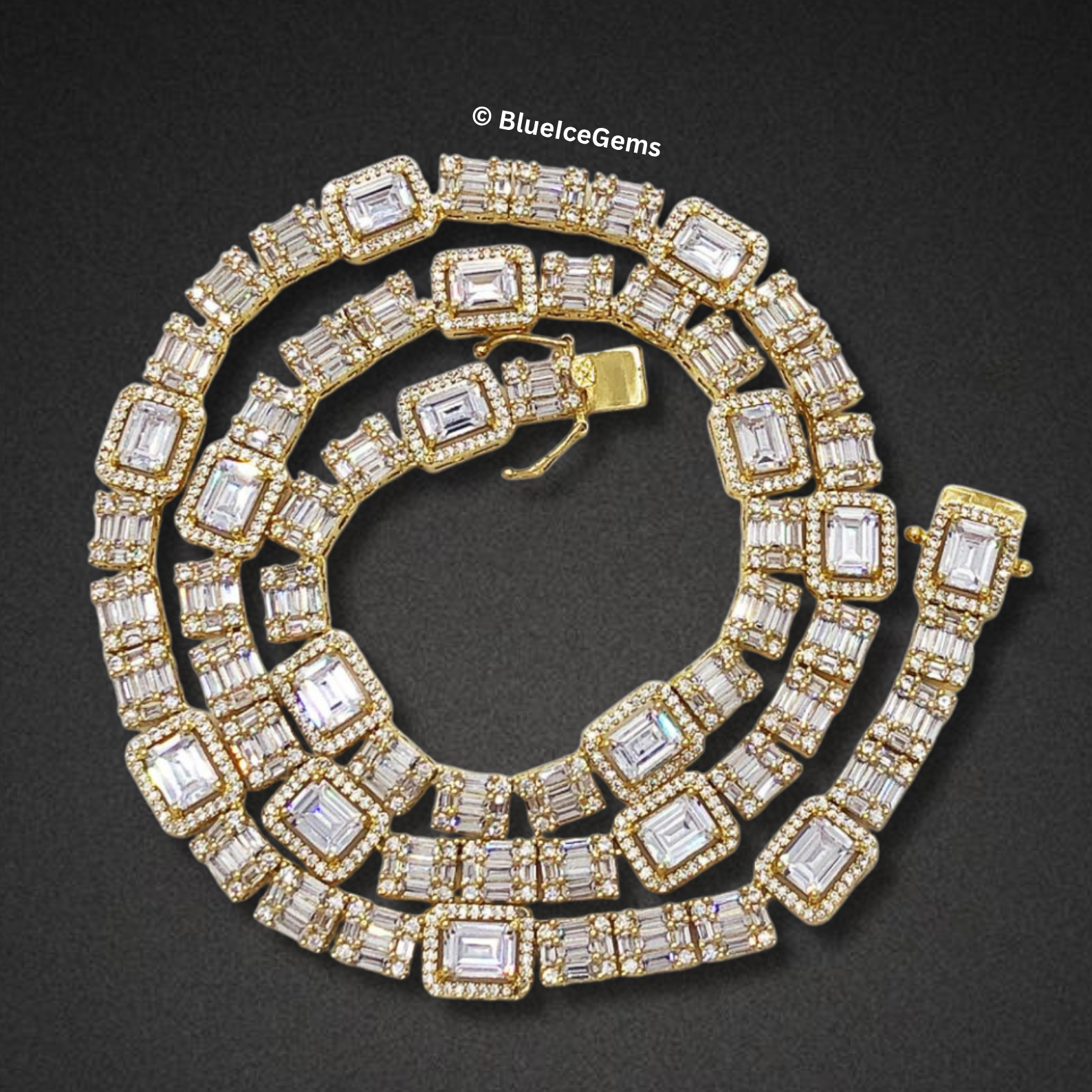 The "Grandeur Glow" Diamond Tennis Chain