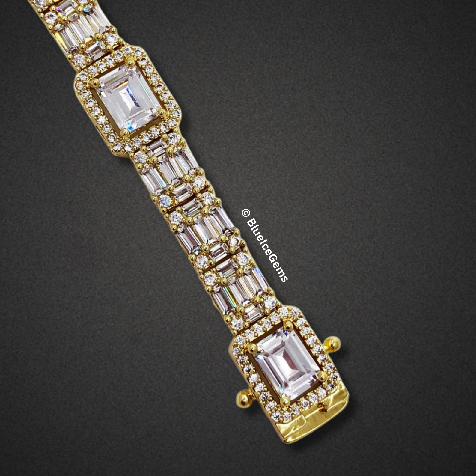 The "Grandeur Glow" Diamond Tennis Chain