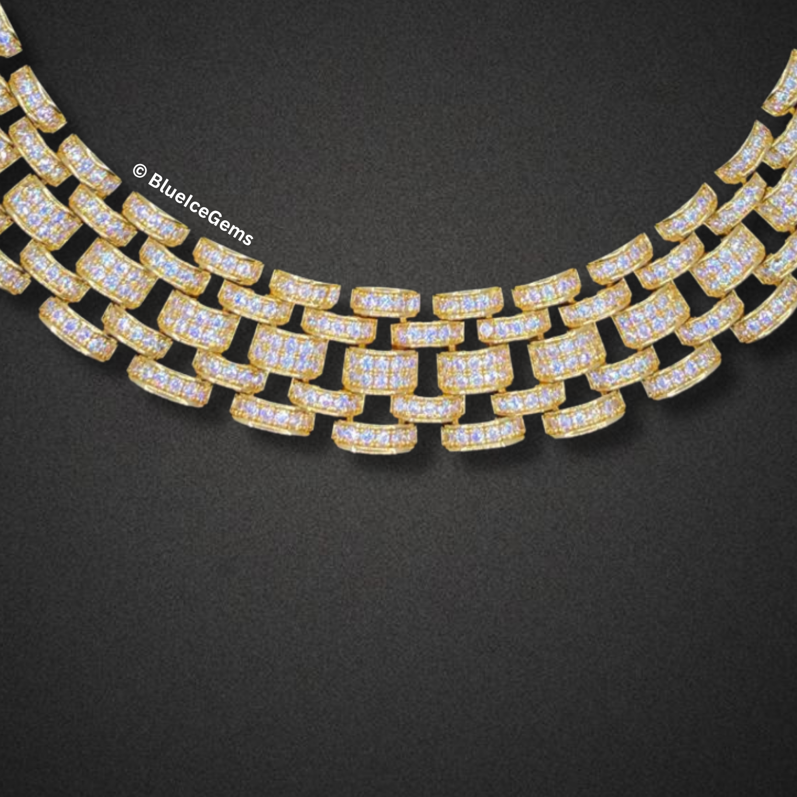 The "Unrivaled Grandeur" Diamond Statement Chain