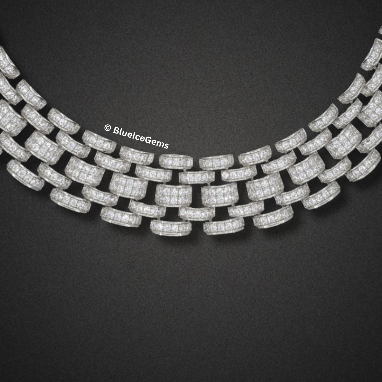 The "Unrivaled Grandeur" Diamond Statement Chain