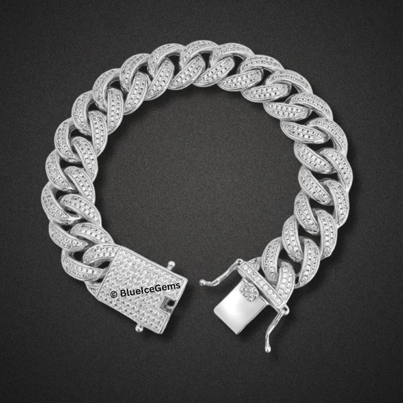 The "Unrivaled Ice" Diamond Cuban Chain