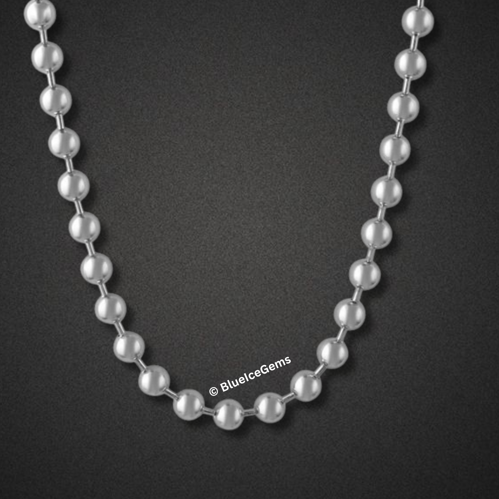 The Polished Silver Ball Chain
