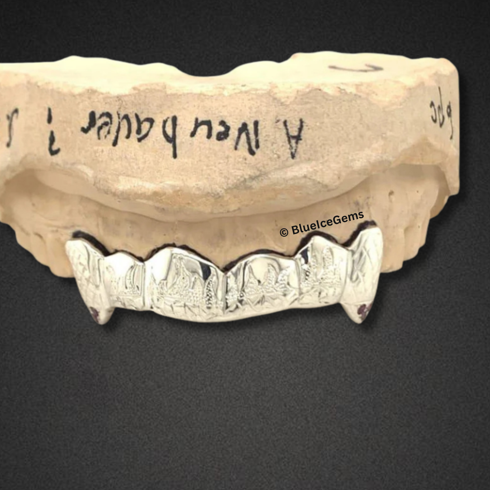 VVS Fang Silver Grillz