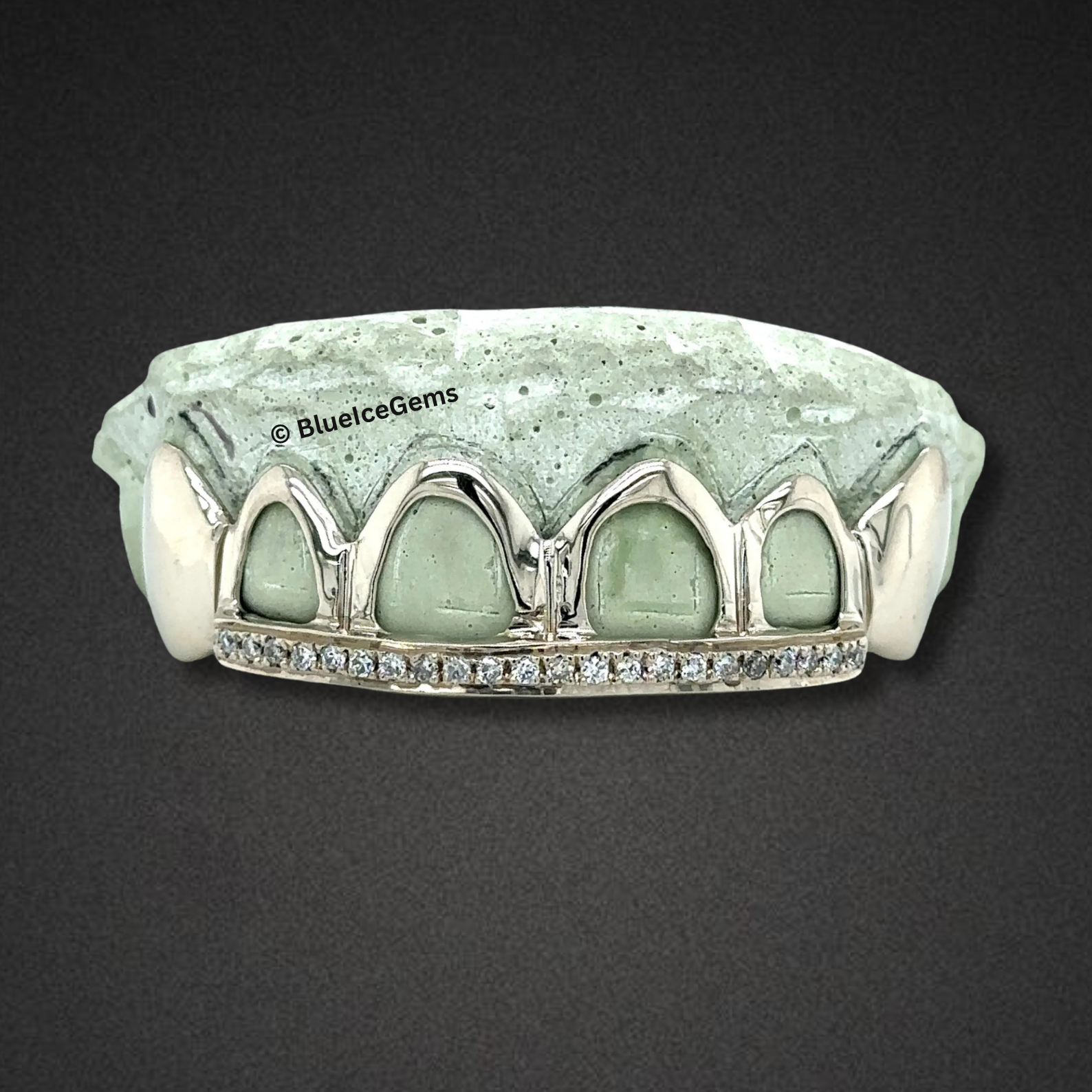 Diamondline Fang Silver Grillz